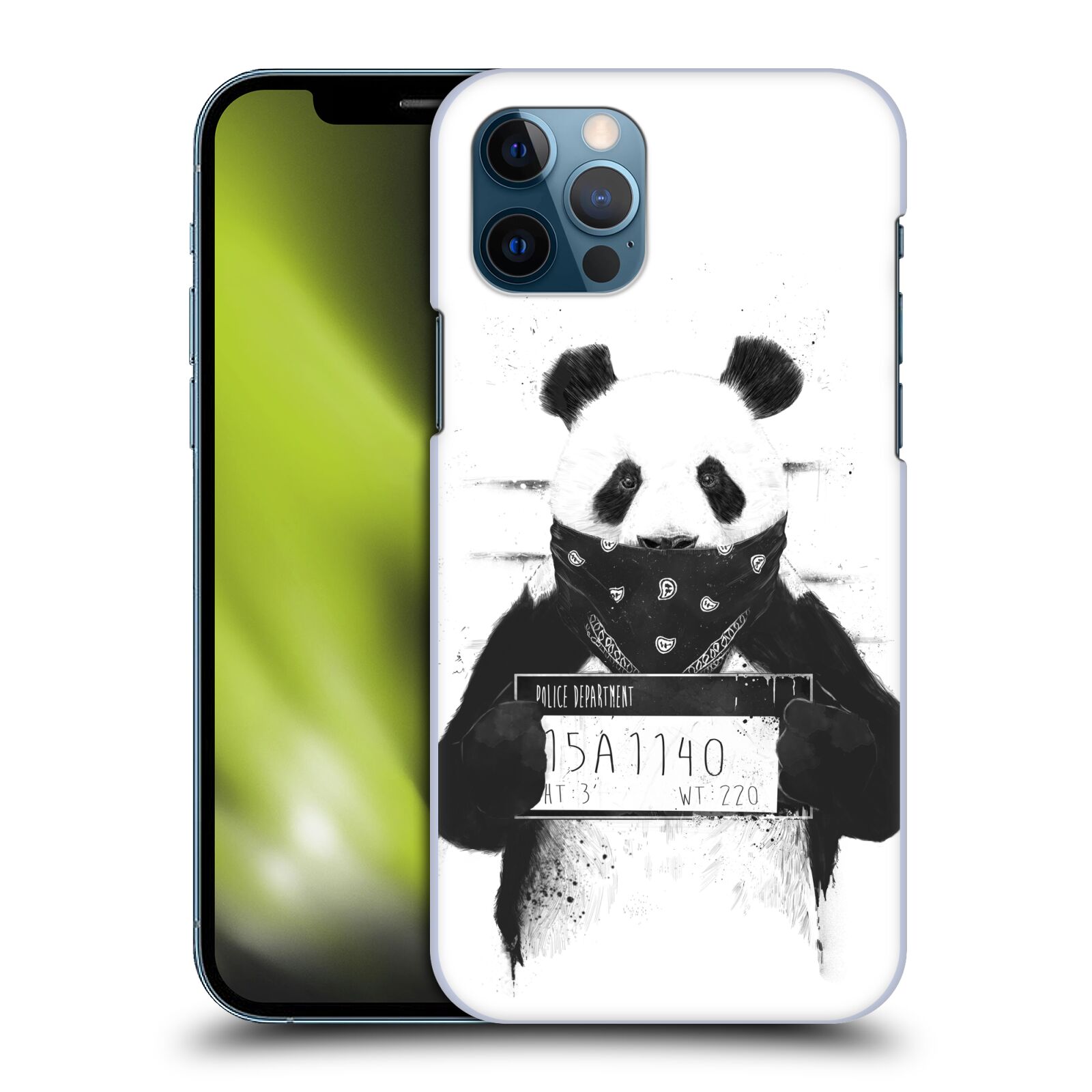 Zadní obal pro mobil Apple iPhone 12 / iPhone 12 Pro - HEAD CASE - Balasz Solti - zatčená panda