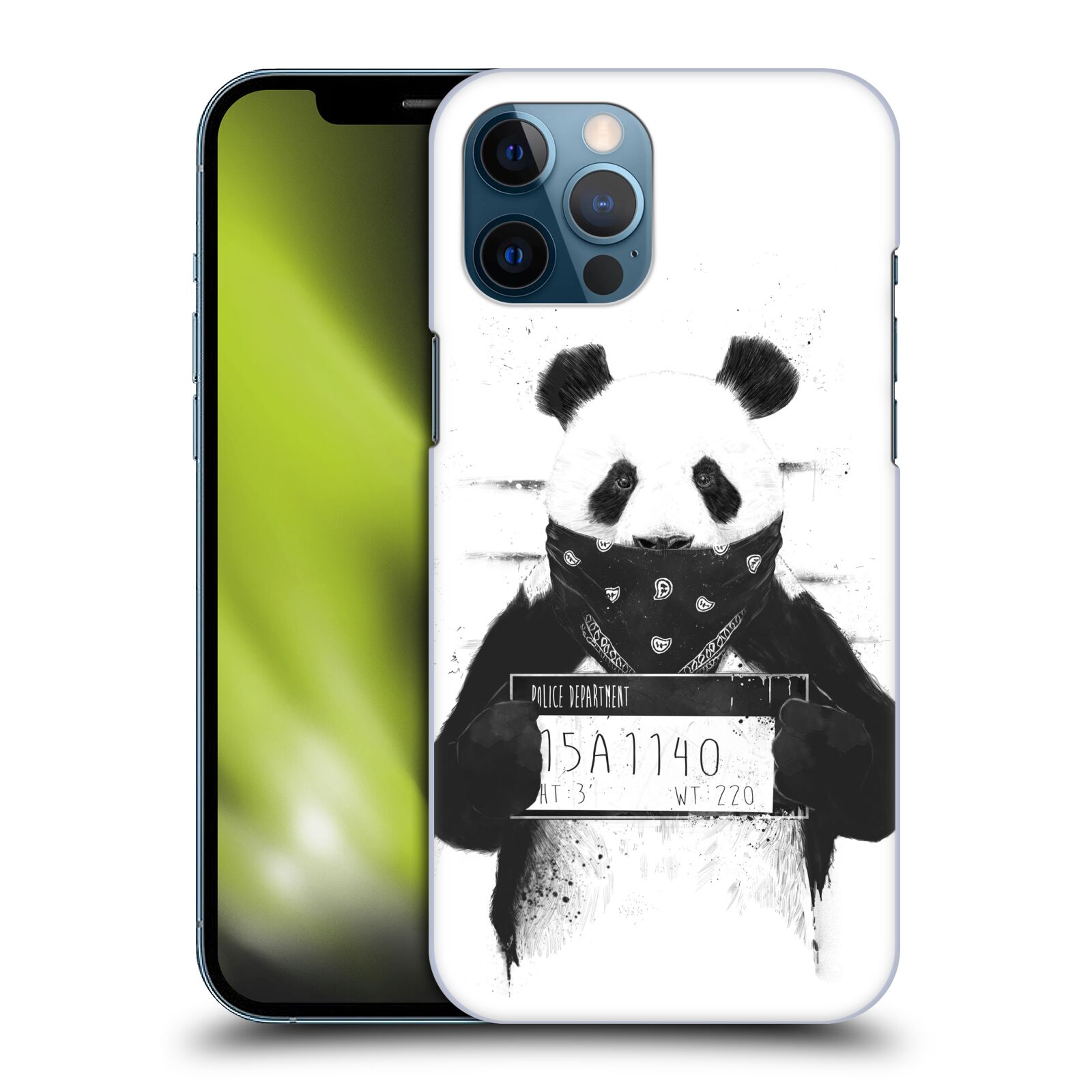Zadní obal pro mobil Apple iPhone 12 PRO MAX - HEAD CASE - Balasz Solti - zatčená panda