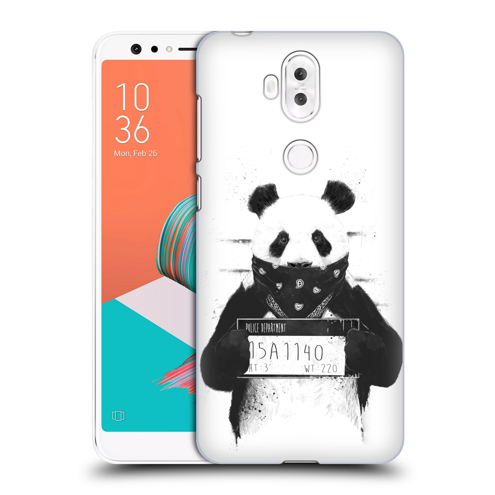 Zadní obal pro mobil Asus Zenfone 5 Lite ZC600KL - HEAD CASE - Balasz Solti - zatčená panda