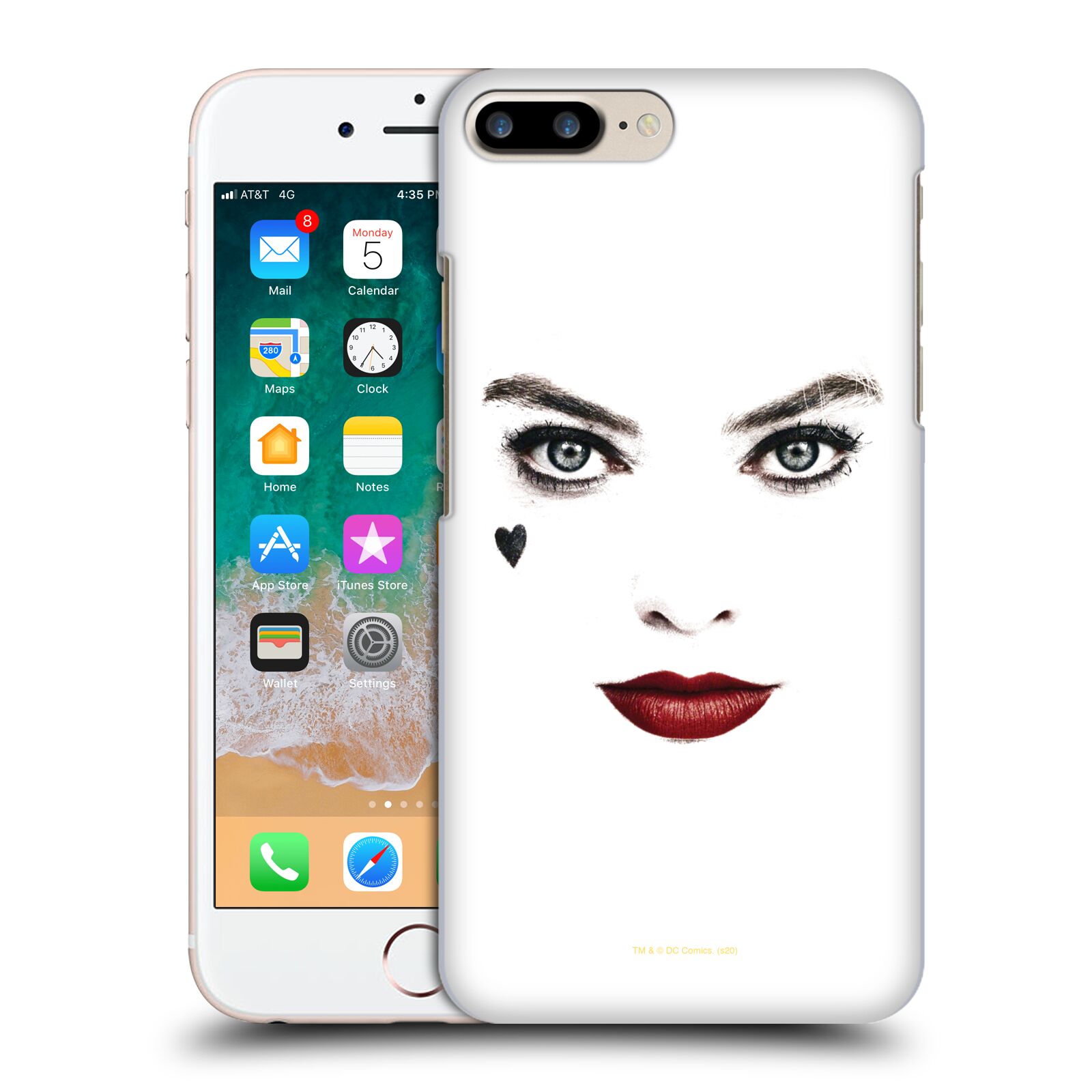 Zadní obal pro mobil Apple Iphone 7+ /  8+ - HEAD CASE - Birds of Prey - Harley Quinn