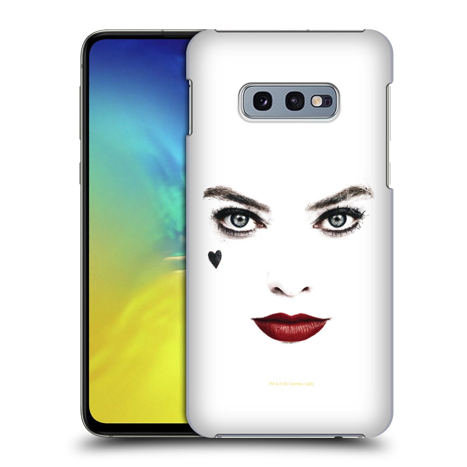 Pouzdro na mobil Samsung Galaxy S10e - HEAD CASE - DC komix Harely Quinn - tvář
