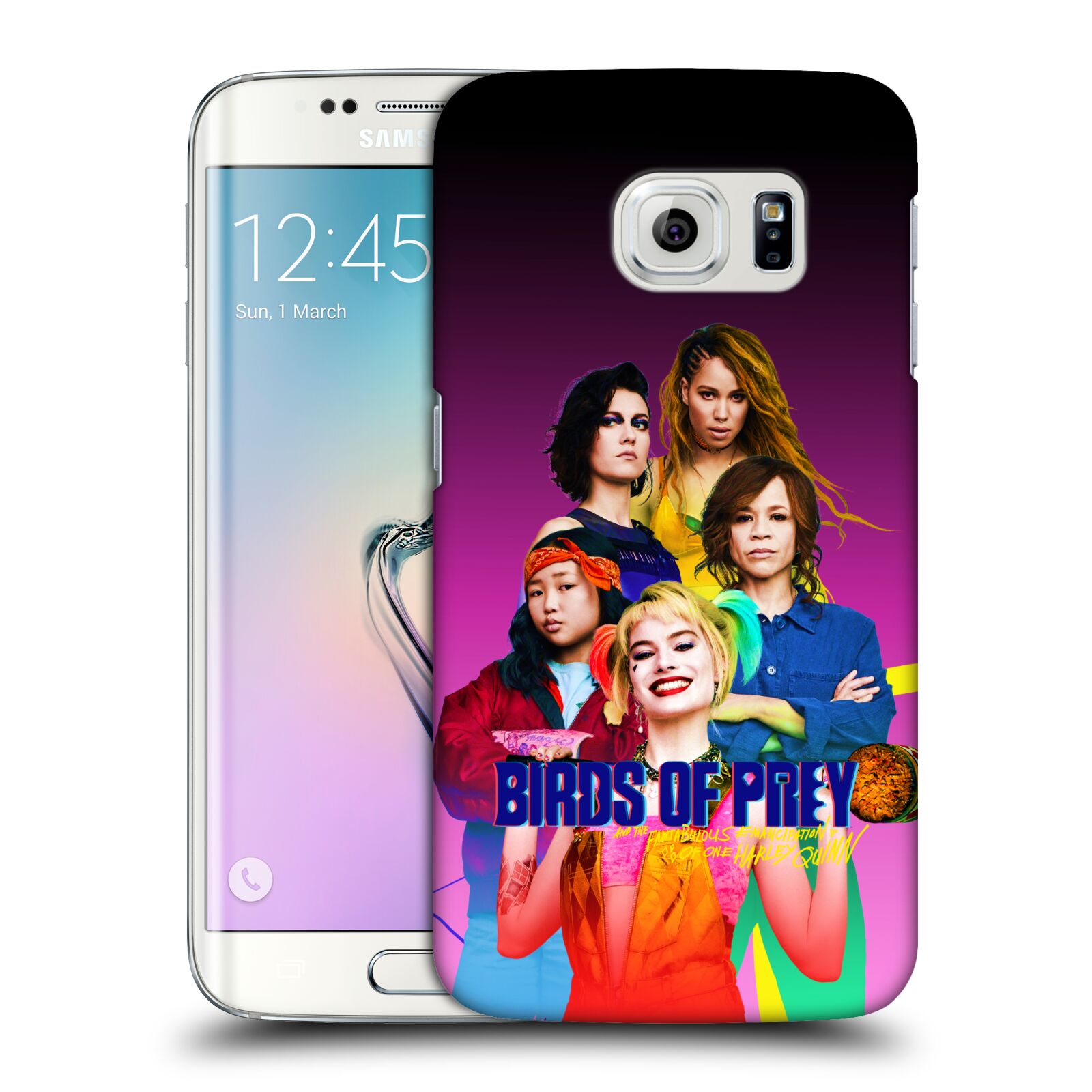 Pouzdro na mobil Samsung Galaxy S6 EDGE - HEAD CASE - DC komix Harely Quinn - skupina