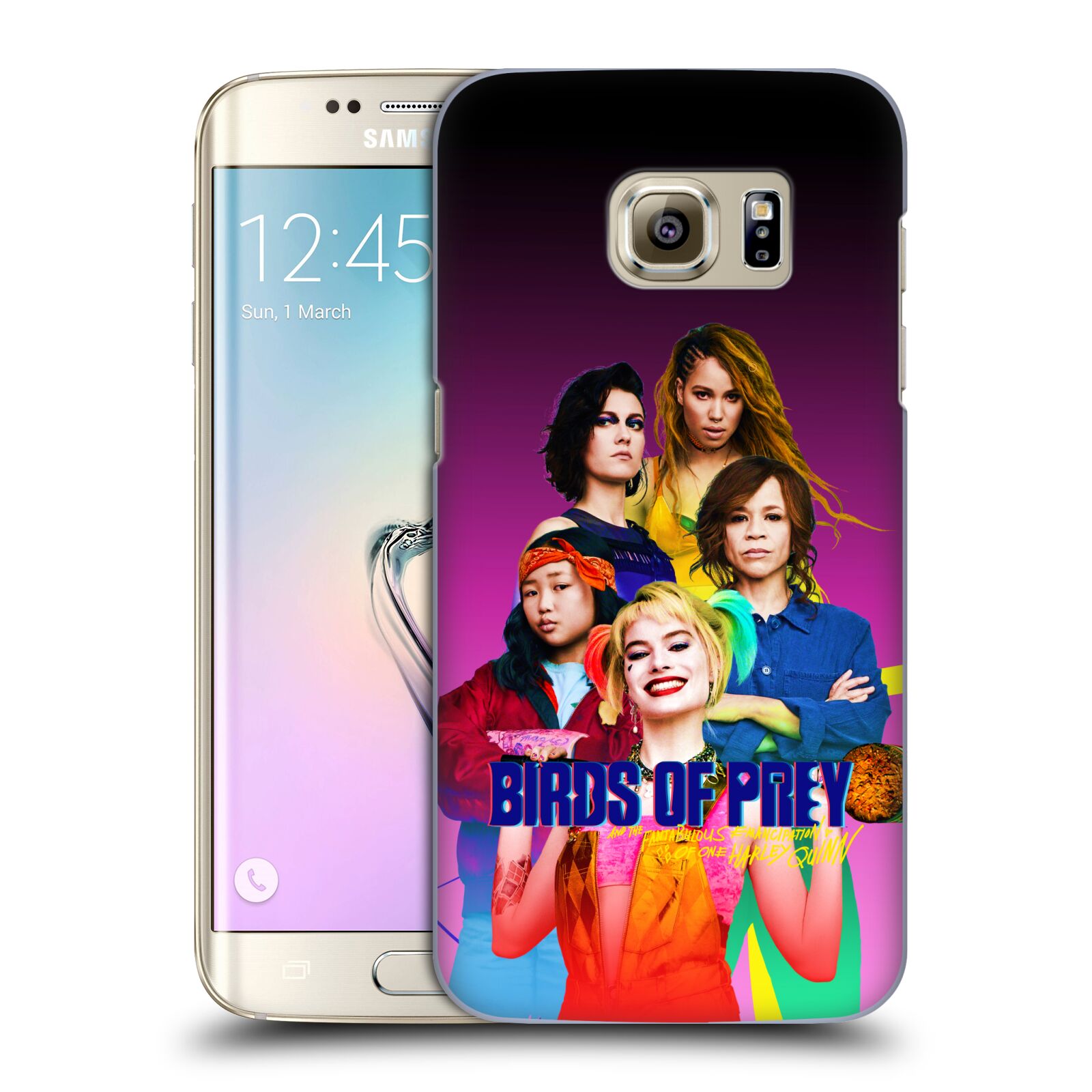 Pouzdro na mobil Samsung Galaxy S7 EDGE - HEAD CASE - DC komix Harely Quinn - skupina