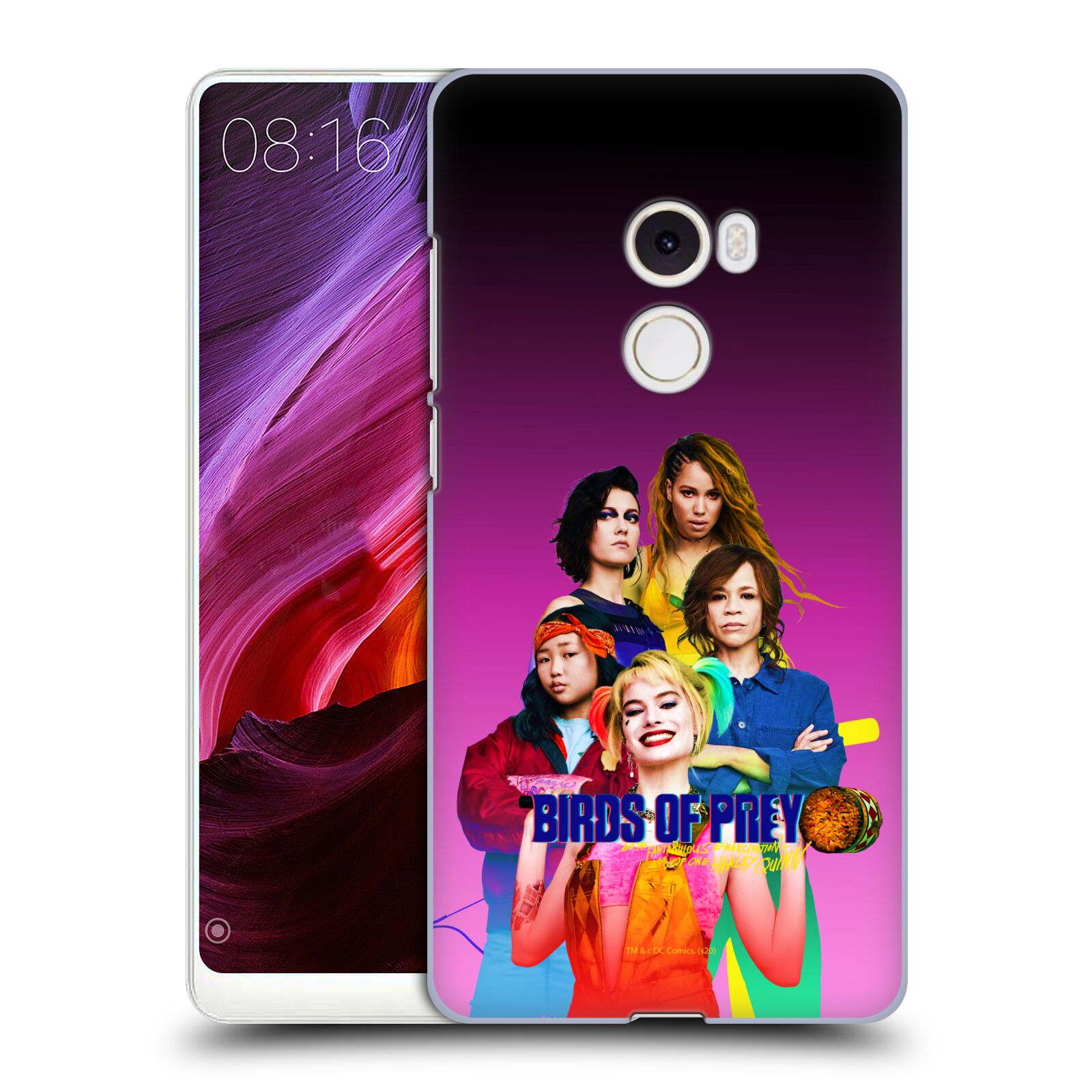 Pouzdro na mobil Xiaomi Mi Mix 2 - HEAD CASE - DC komix Harely Quinn - skupina