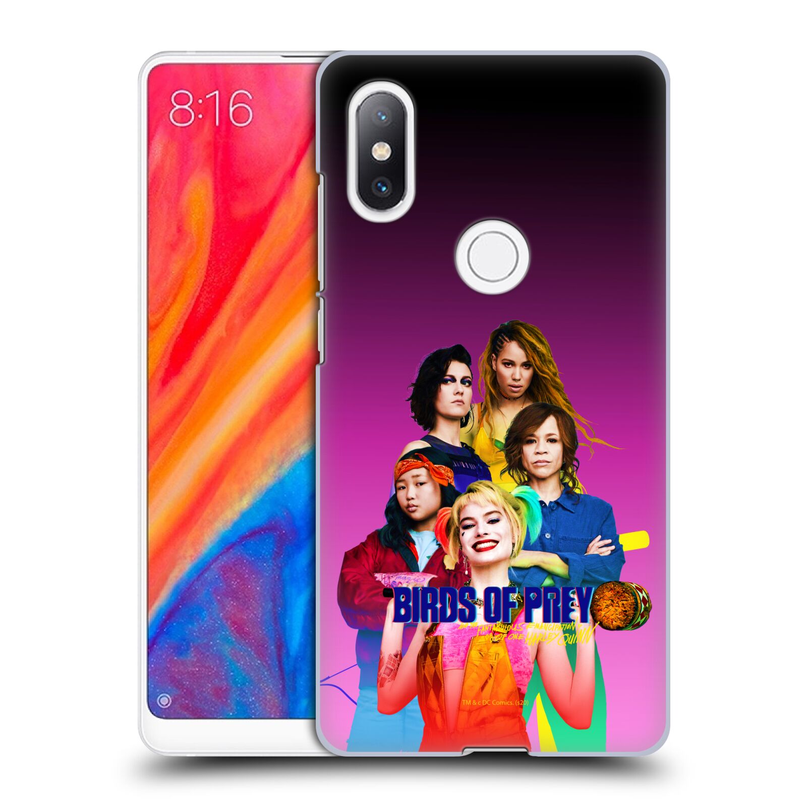 Pouzdro na mobil Xiaomi Mi Mix 2S - HEAD CASE - DC komix Harely Quinn - skupina