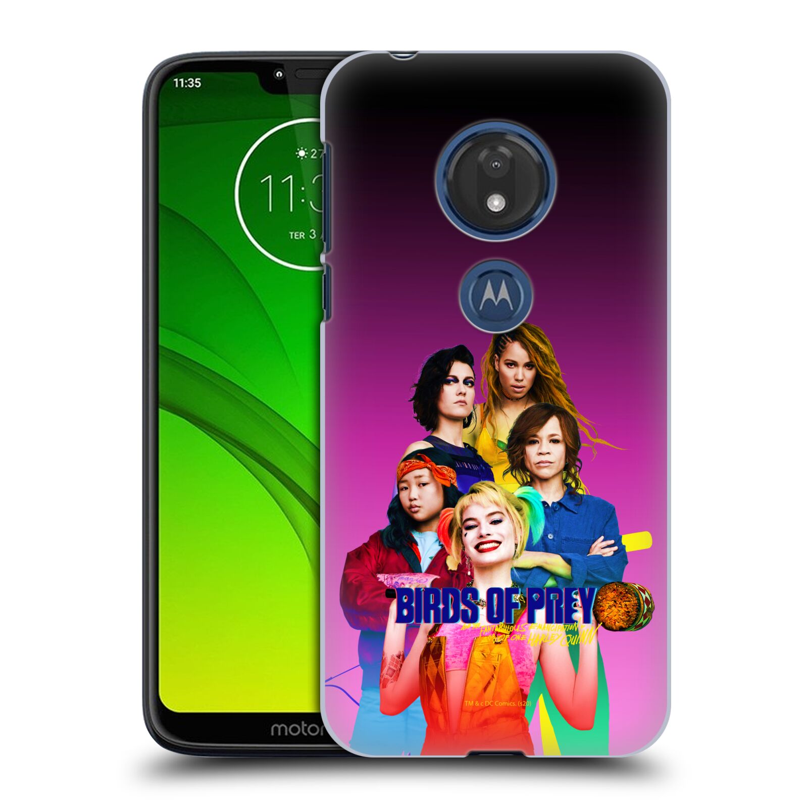 Pouzdro na mobil Motorola Moto G7 Play - HEAD CASE - DC komix Harely Quinn - skupina