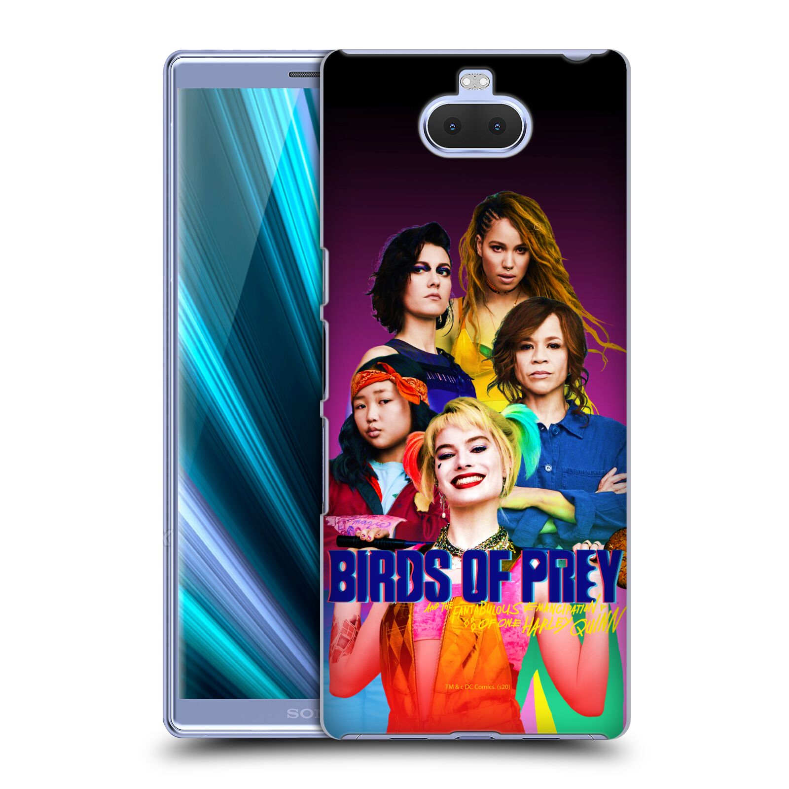 Pouzdro na mobil Sony Xperia 10 - HEAD CASE - DC komix Harely Quinn - skupina