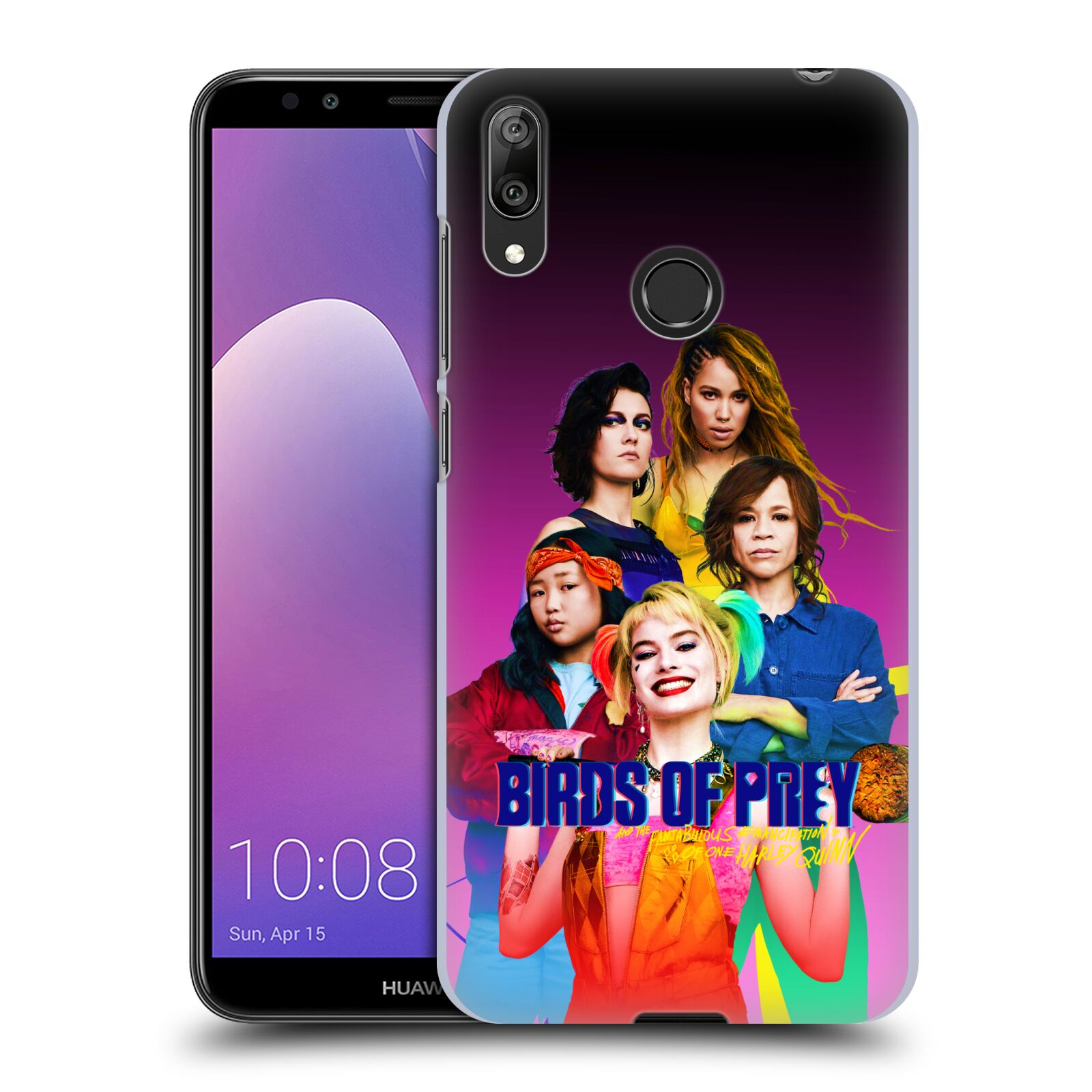 Pouzdro na mobil Huawei Y7 2019 - HEAD CASE - DC komix Harely Quinn - skupina