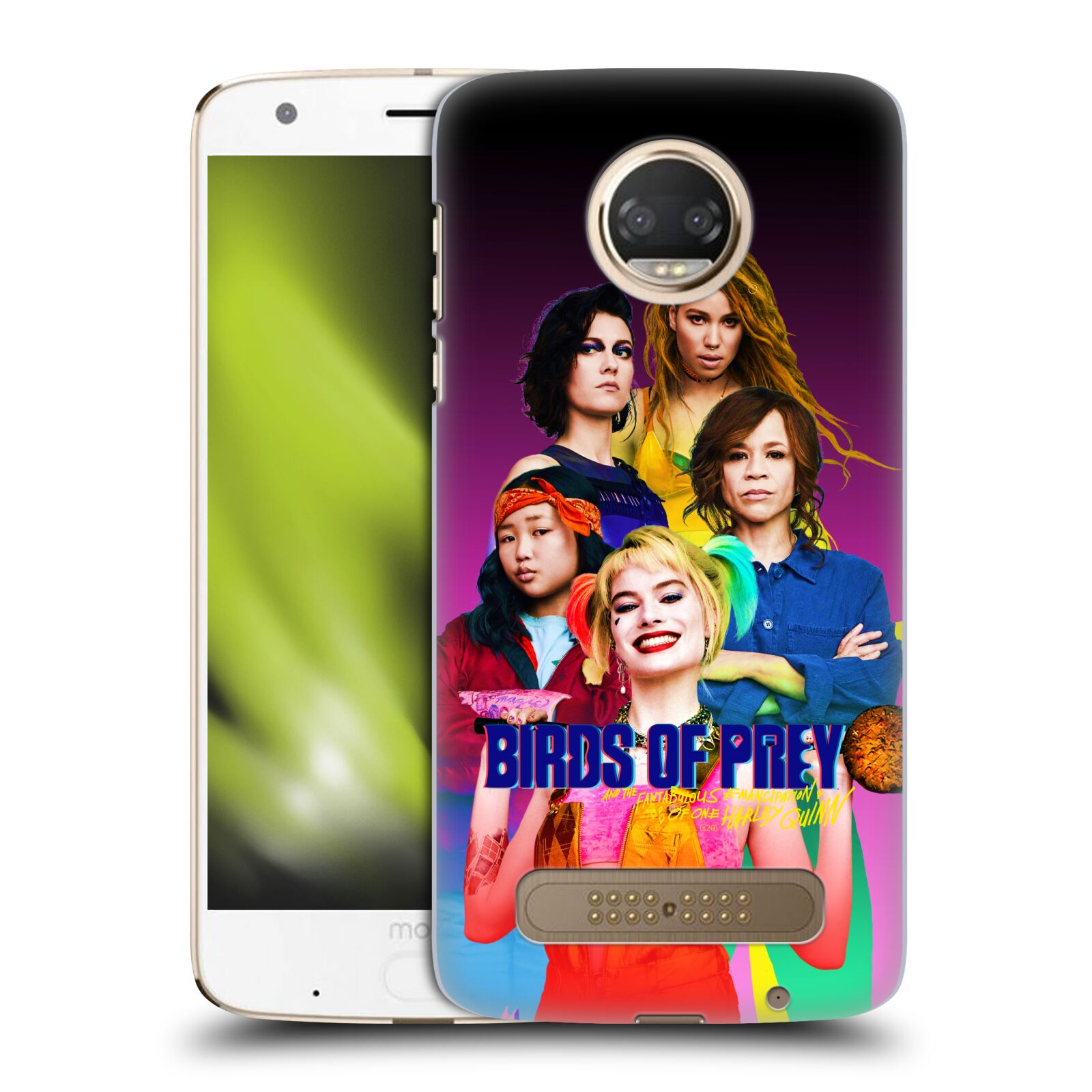Pouzdro na mobil Motorola Moto Z2 PLAY - HEAD CASE - DC komix Harely Quinn - skupina