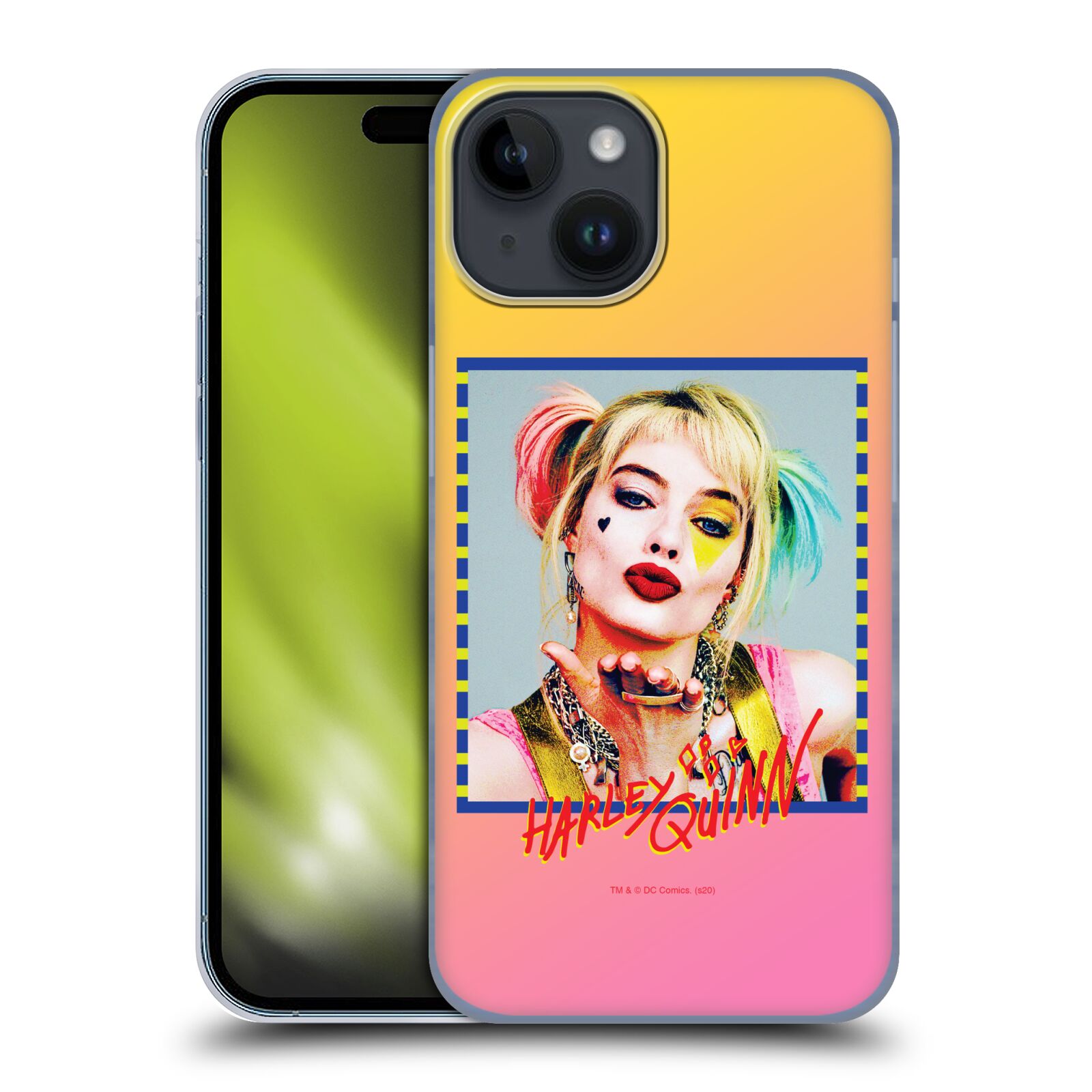 Plastový obal HEAD CASE na mobil Apple Iphone 15  - Birds of Prey - Harley Quinn