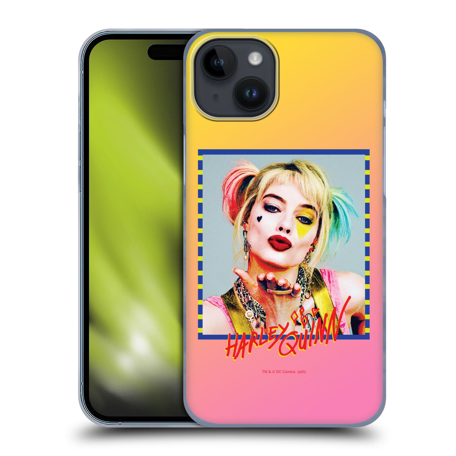 Plastový obal HEAD CASE na mobil Apple Iphone 15 PLUS  - Birds of Prey - Harley Quinn