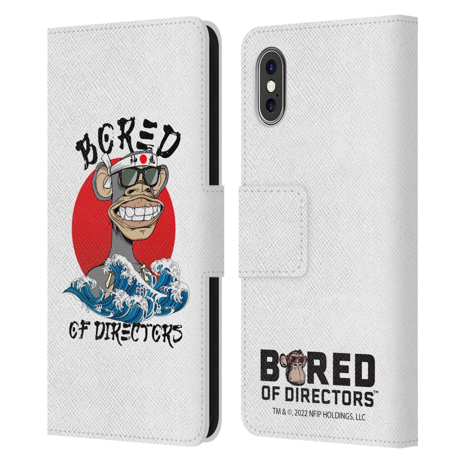 Pouzdro  pro mobil Apple Iphone X / XS - HEAD CASE - Bored of Directors - Opičák Japonec