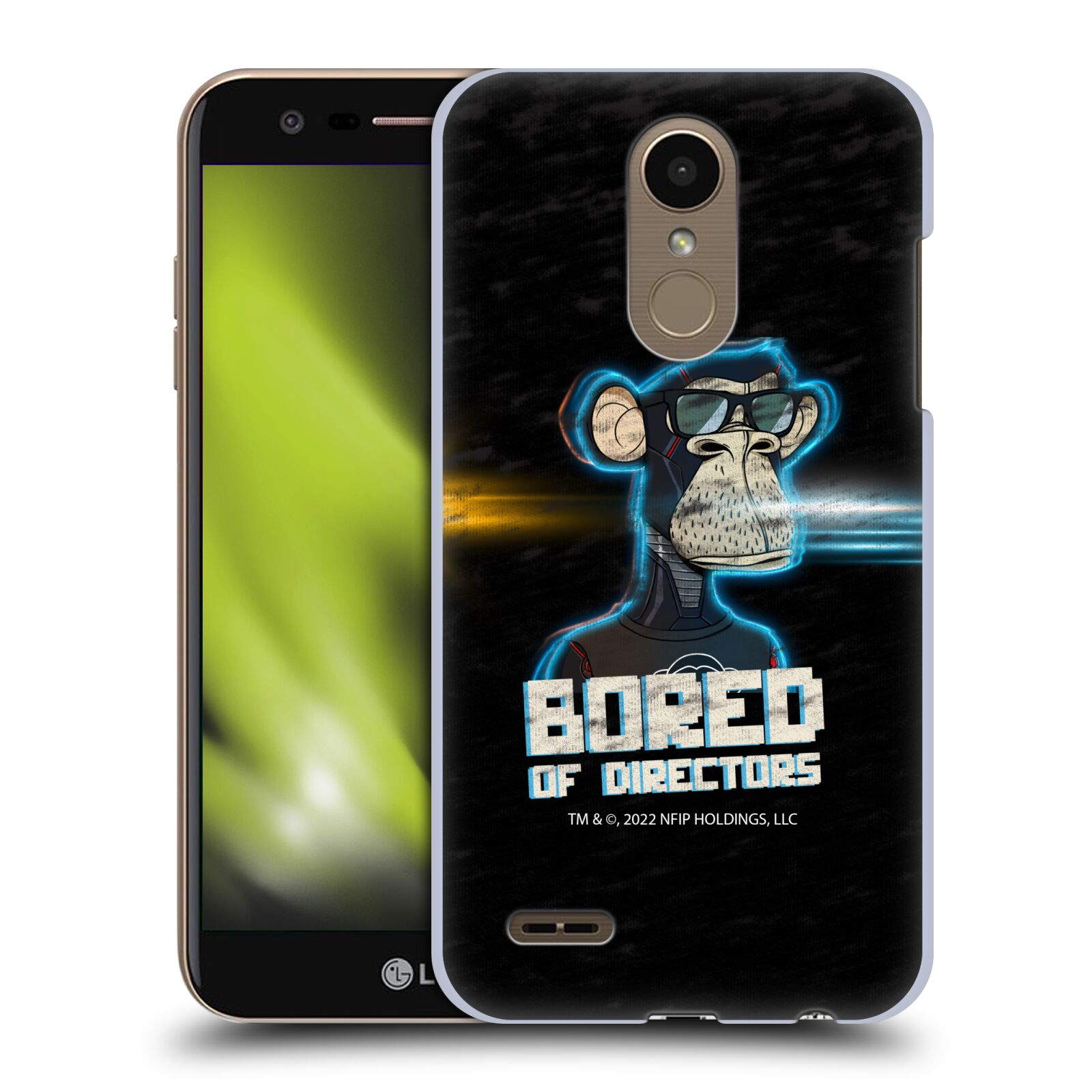 Pouzdro na mobil LG K10 2018 - HEAD CASE - Bored of Directors - Ape 1502
