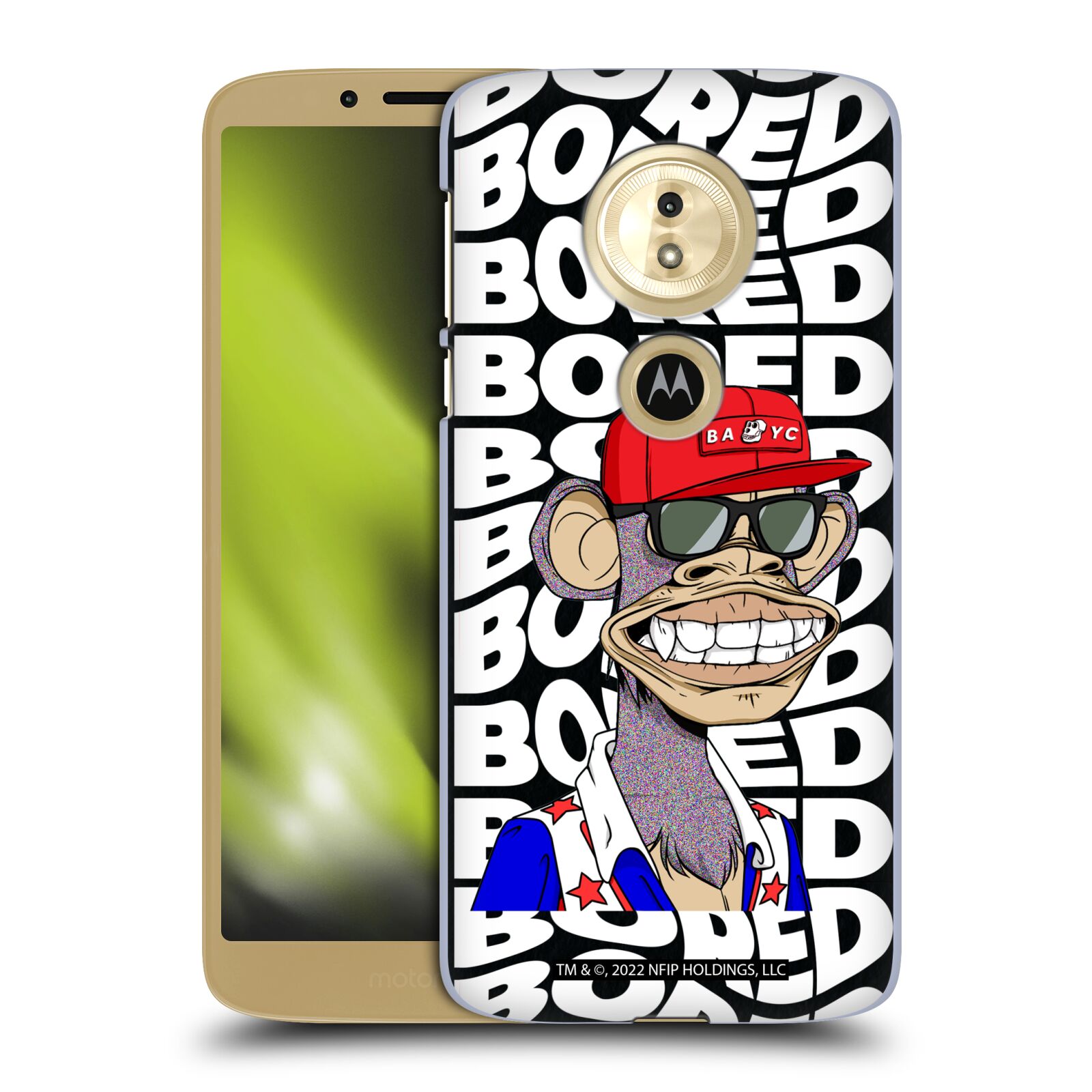 Pouzdro na mobil Motorola Moto E5 - HEAD CASE - Bored of Directors - Ape 6152