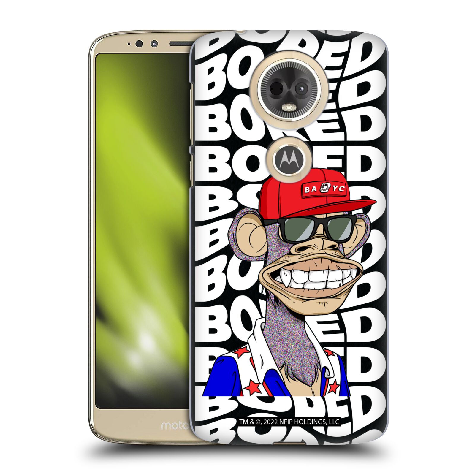 Pouzdro na mobil Motorola Moto E5 PLUS - HEAD CASE - Bored of Directors - Ape 6152