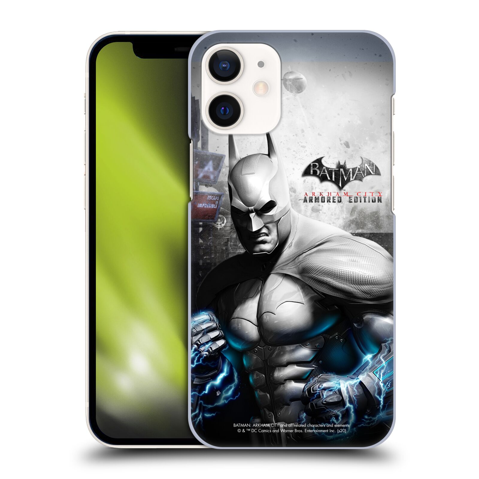 Zadní obal pro mobil Apple iPhone 12 MINI - HEAD CASE - Batman Arkham City - brnění