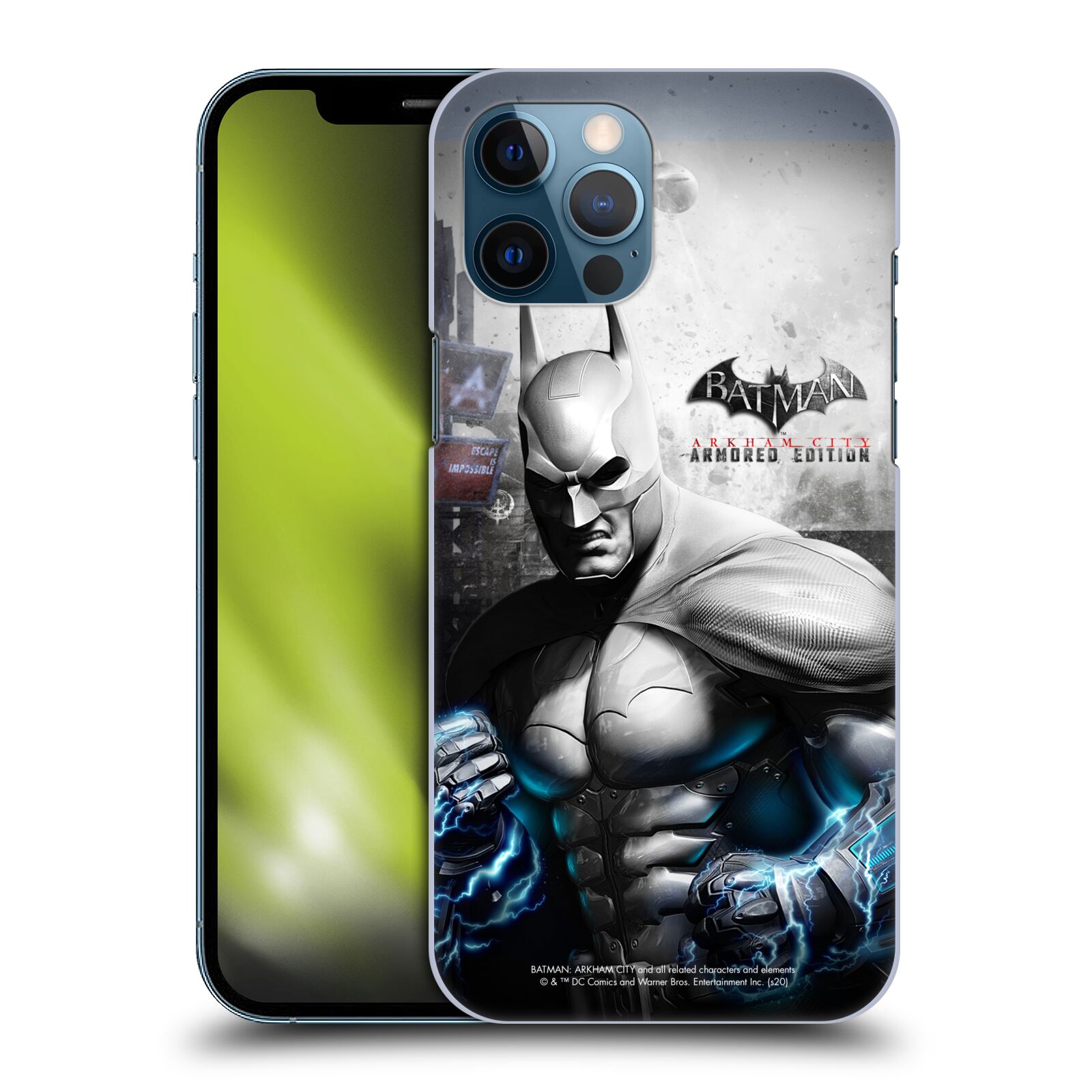 Zadní obal pro mobil Apple iPhone 12 PRO MAX - HEAD CASE - Batman Arkham City - brnění