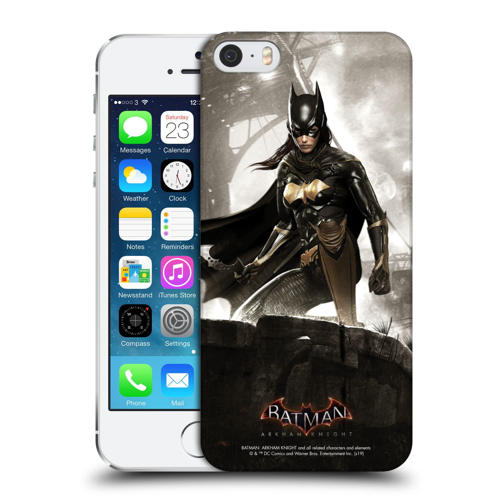 Zadní obal pro mobil Apple Iphone 5/5S/SE 2015 - HEAD CASE - Batman Arkham Knight - Batgirl