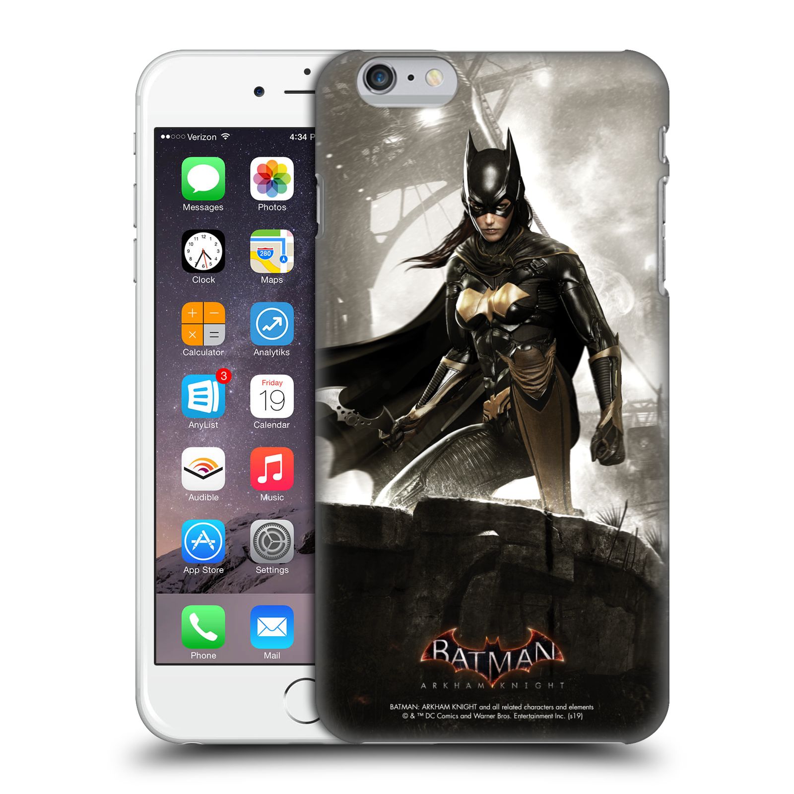 Zadní obal pro mobil Apple Iphone 6 PLUS / 6S PLUS - HEAD CASE - Batman Arkham Knight - Batgirl