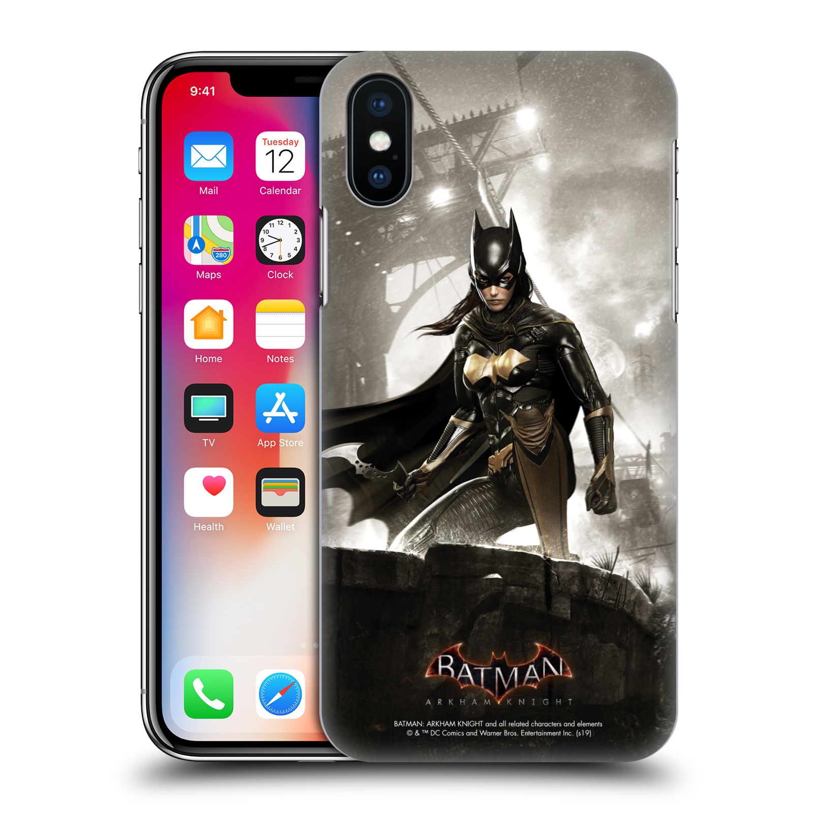 Zadní obal pro mobil Apple Iphone X / XS - HEAD CASE - Batman Arkham Knight - Batgirl