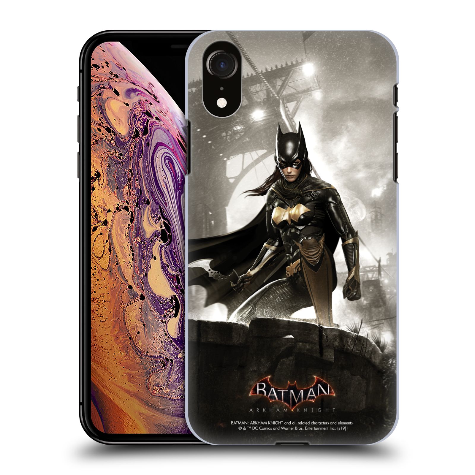 Zadní obal pro mobil Apple Iphone XR - HEAD CASE - Batman Arkham Knight - Batgirl