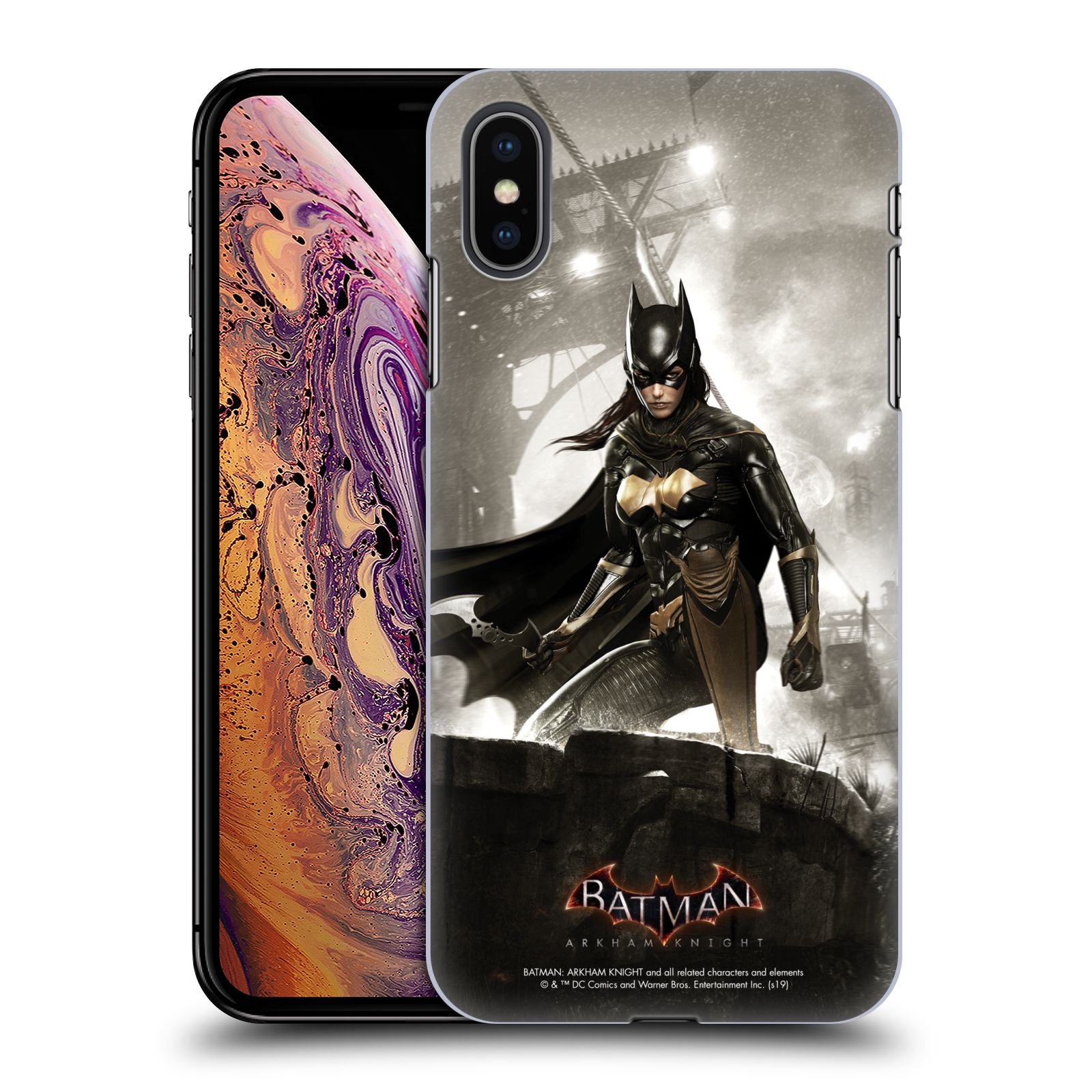 Zadní obal pro mobil Apple Iphone XS MAX - HEAD CASE - Batman Arkham Knight - Batgirl