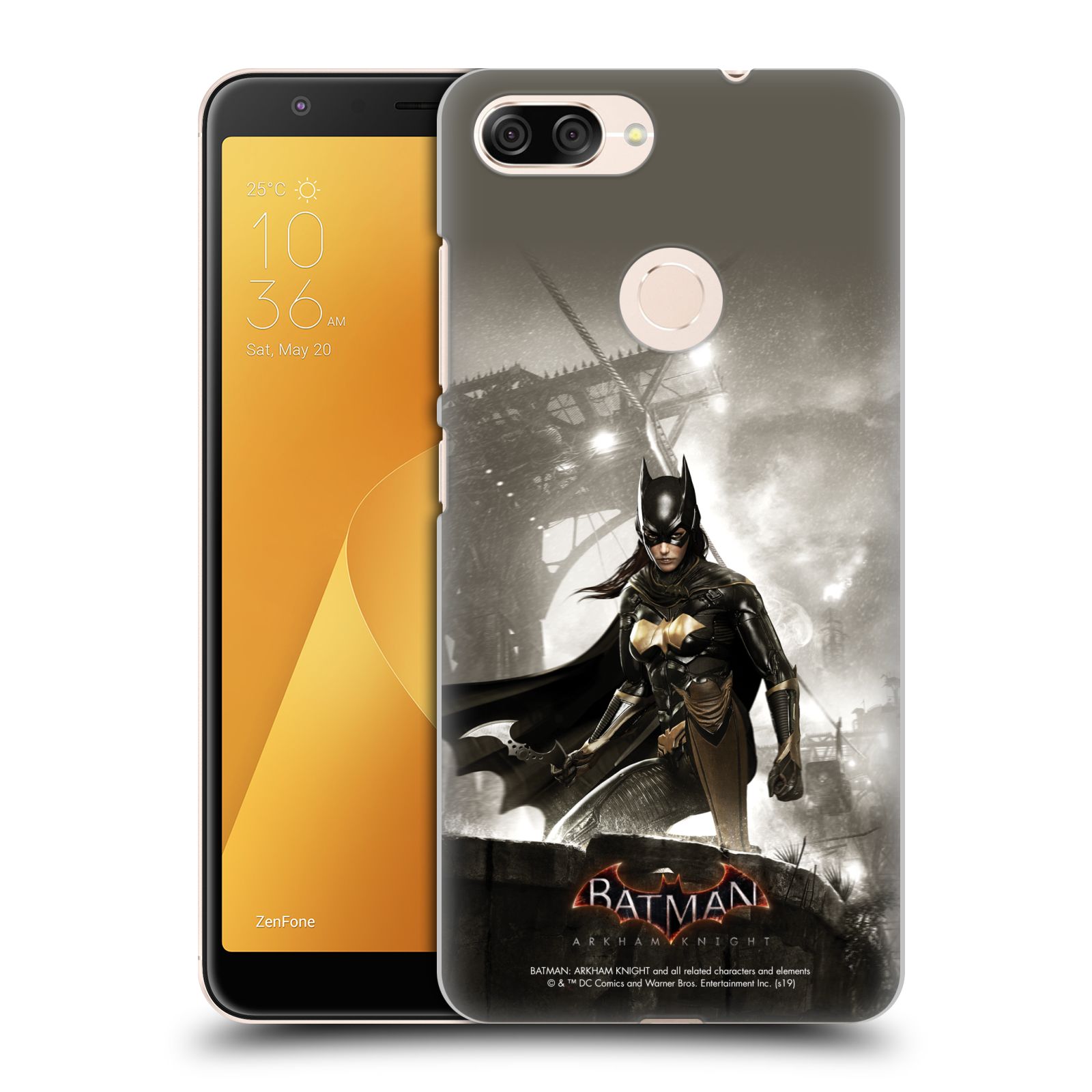 Zadní obal pro mobil Asus Zenfone Max Plus (M1) - HEAD CASE - Batman Arkham Knight - Batgirl