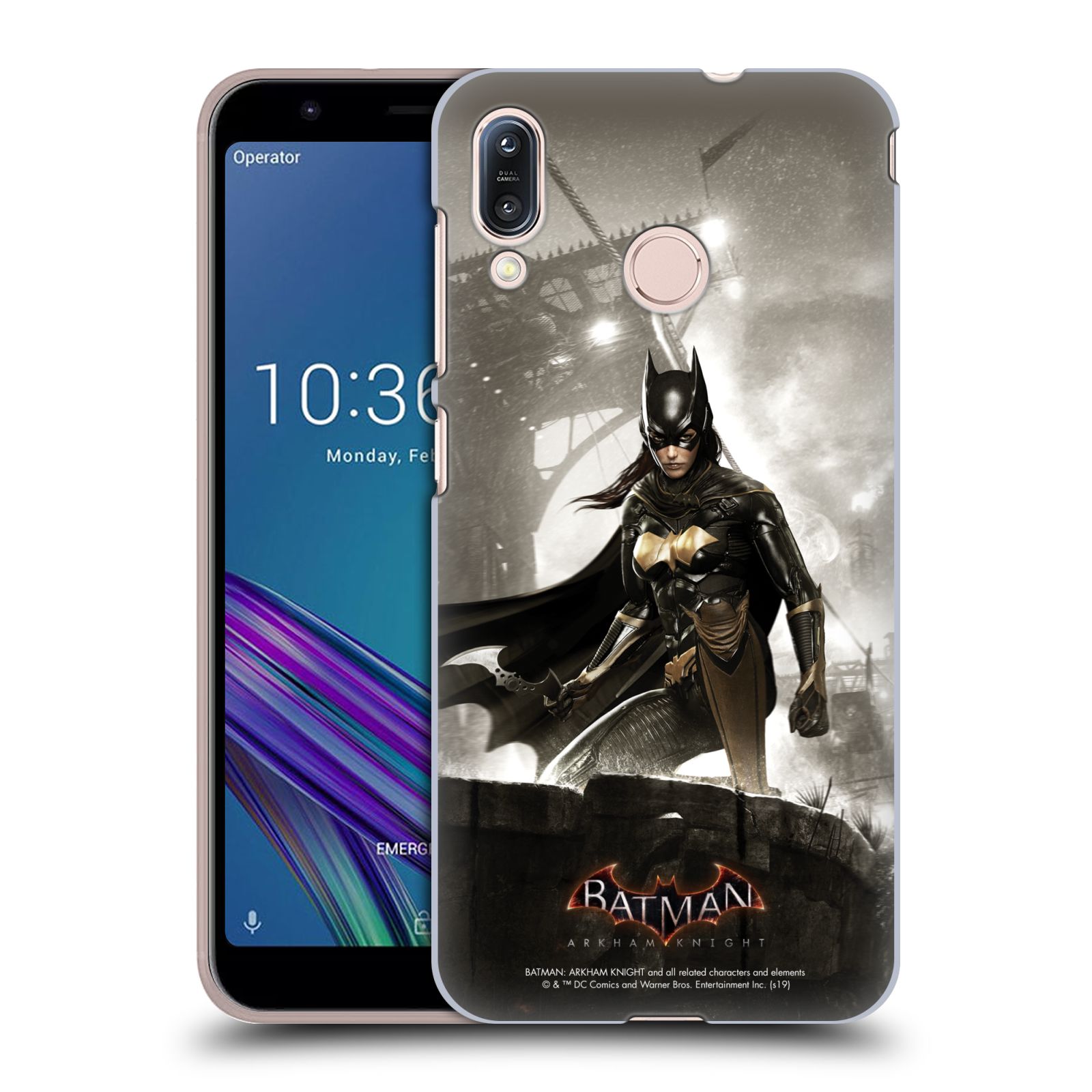 Zadní obal pro mobil Asus Zenfone Max (M1) ZB555KL - HEAD CASE - Batman Arkham Knight - Batgirl