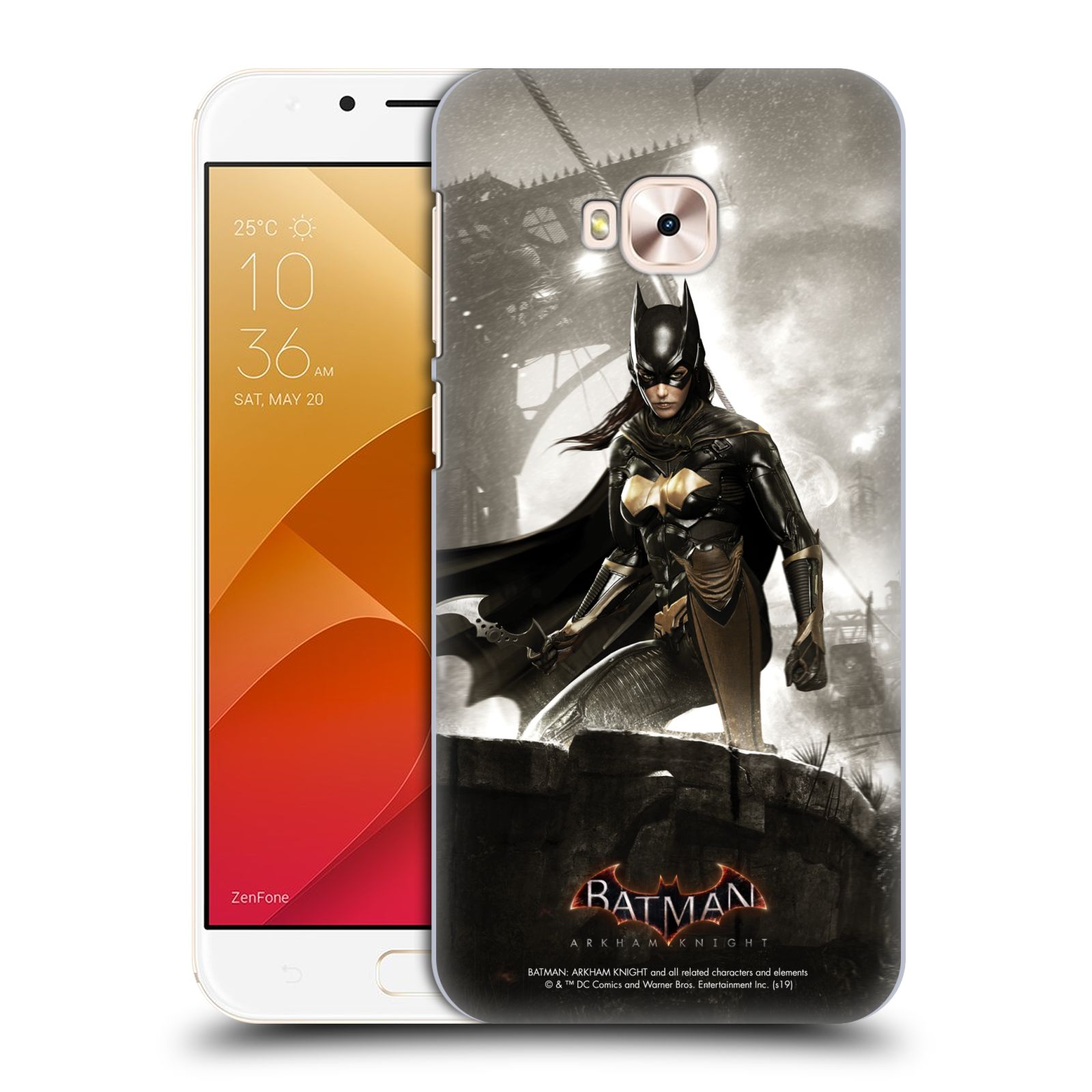 Zadní obal pro mobil Asus Zenfone 4 Selfie Pro ZD552KL - HEAD CASE - Batman Arkham Knight - Batgirl