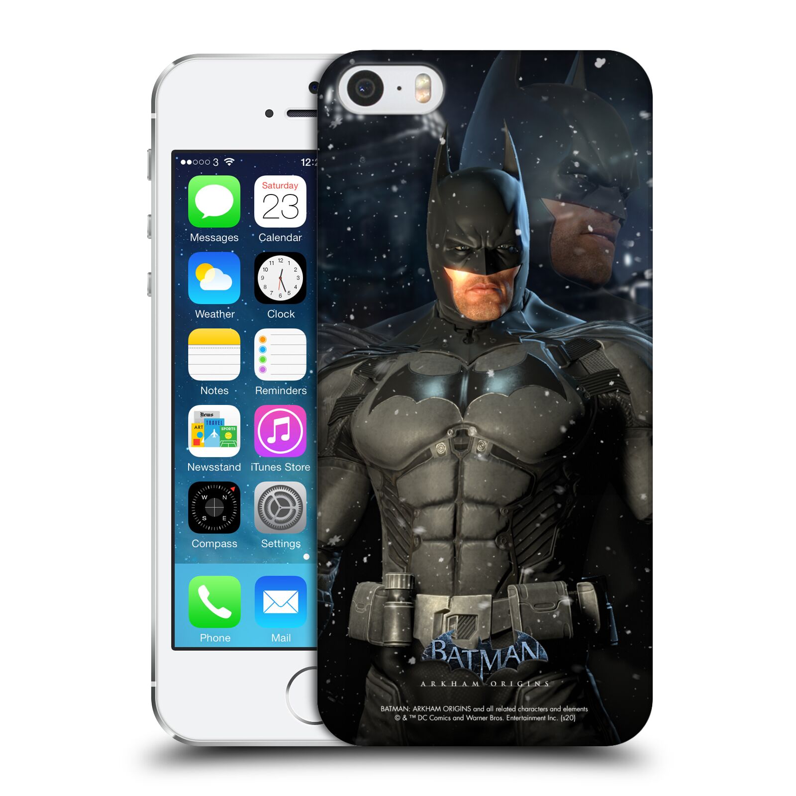 Zadní obal pro mobil Apple Iphone 5/5S/SE 2015 - HEAD CASE - Batman Arkham Origins - Batman