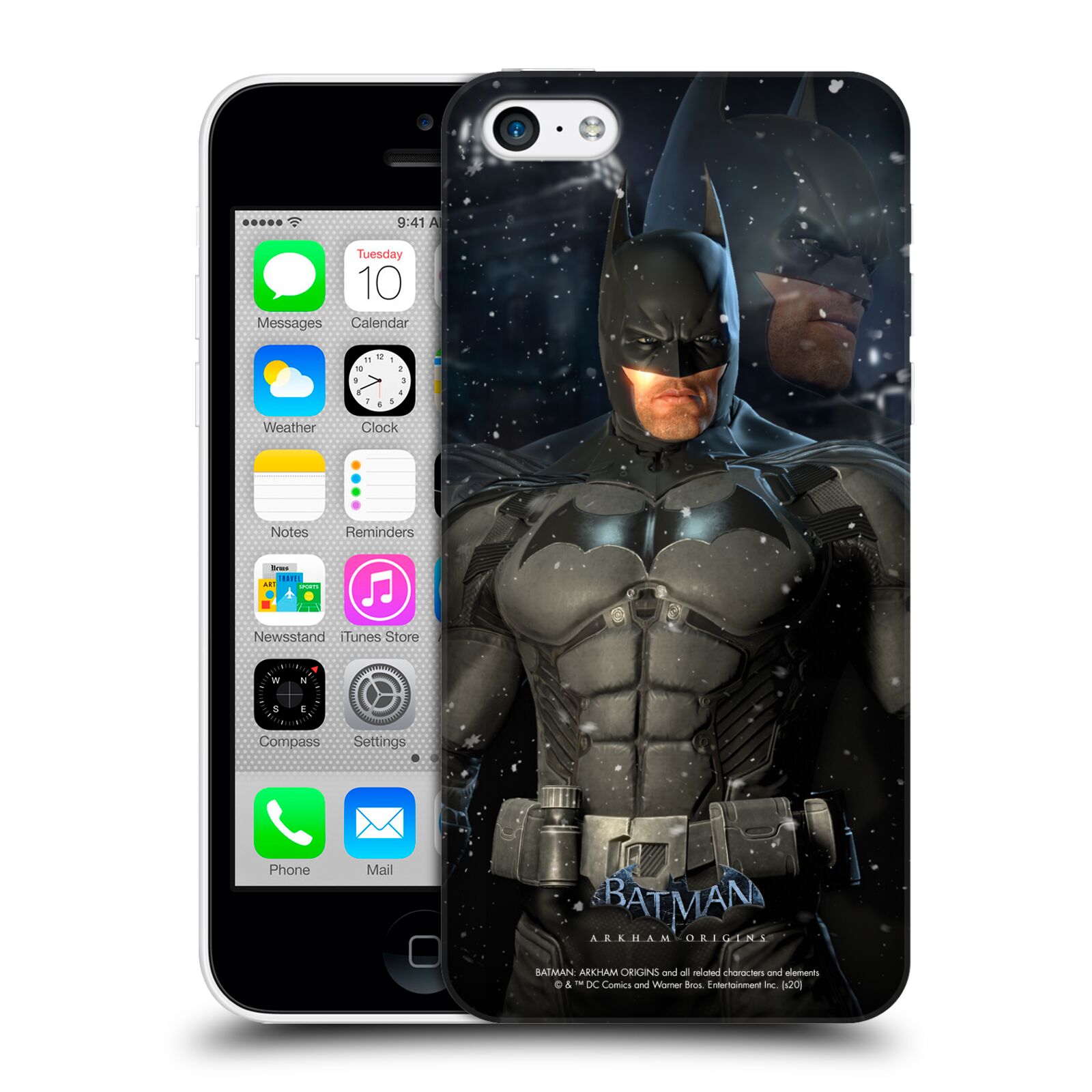 Zadní obal pro mobil Apple Iphone 5C - HEAD CASE - Batman Arkham Origins - Batman