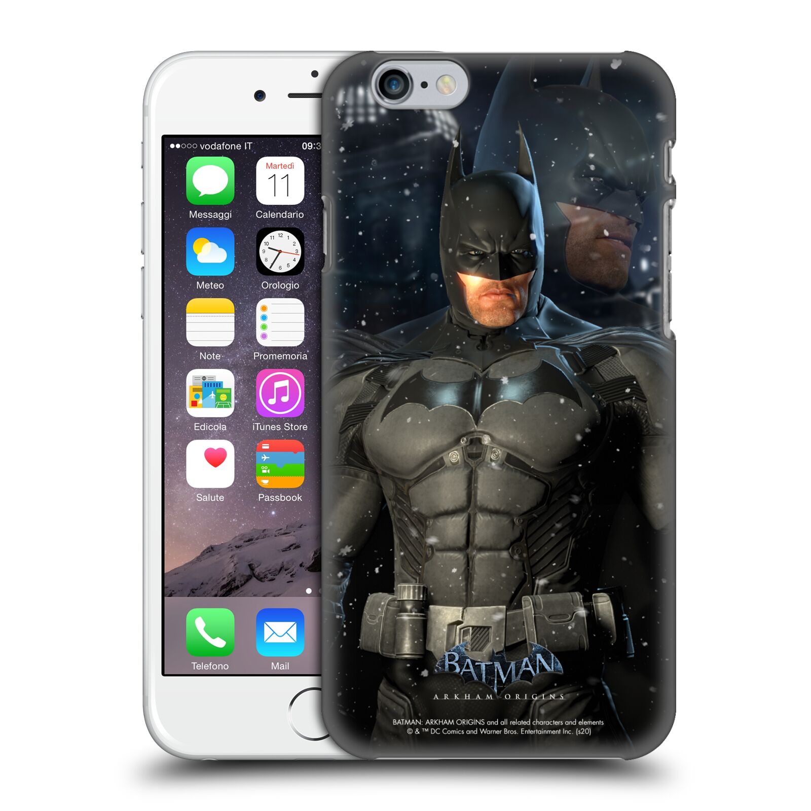 Zadní obal pro mobil Apple Iphone 6/6S - HEAD CASE - Batman Arkham Origins - Batman
