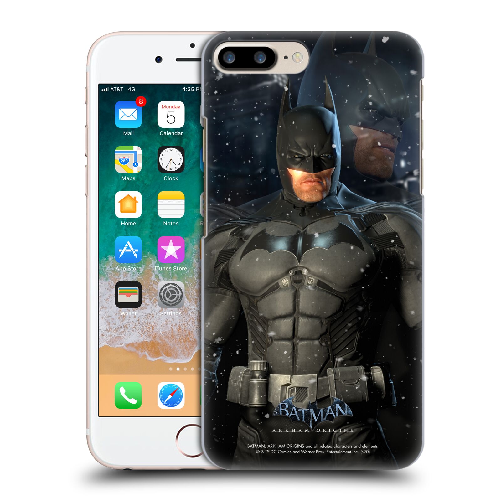 Zadní obal pro mobil Apple Iphone 7+ /  8+ - HEAD CASE - Batman Arkham Origins - Batman