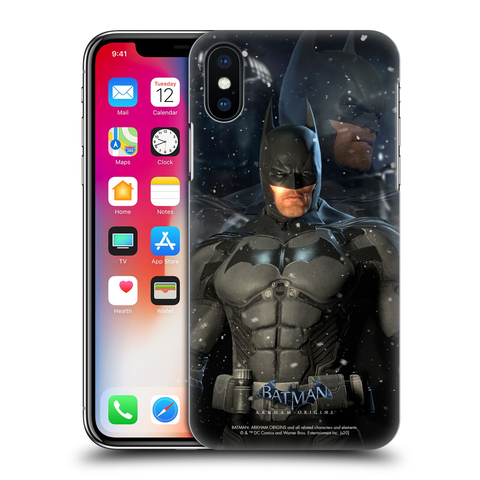 Zadní obal pro mobil Apple Iphone X / XS - HEAD CASE - Batman Arkham Origins - Batman