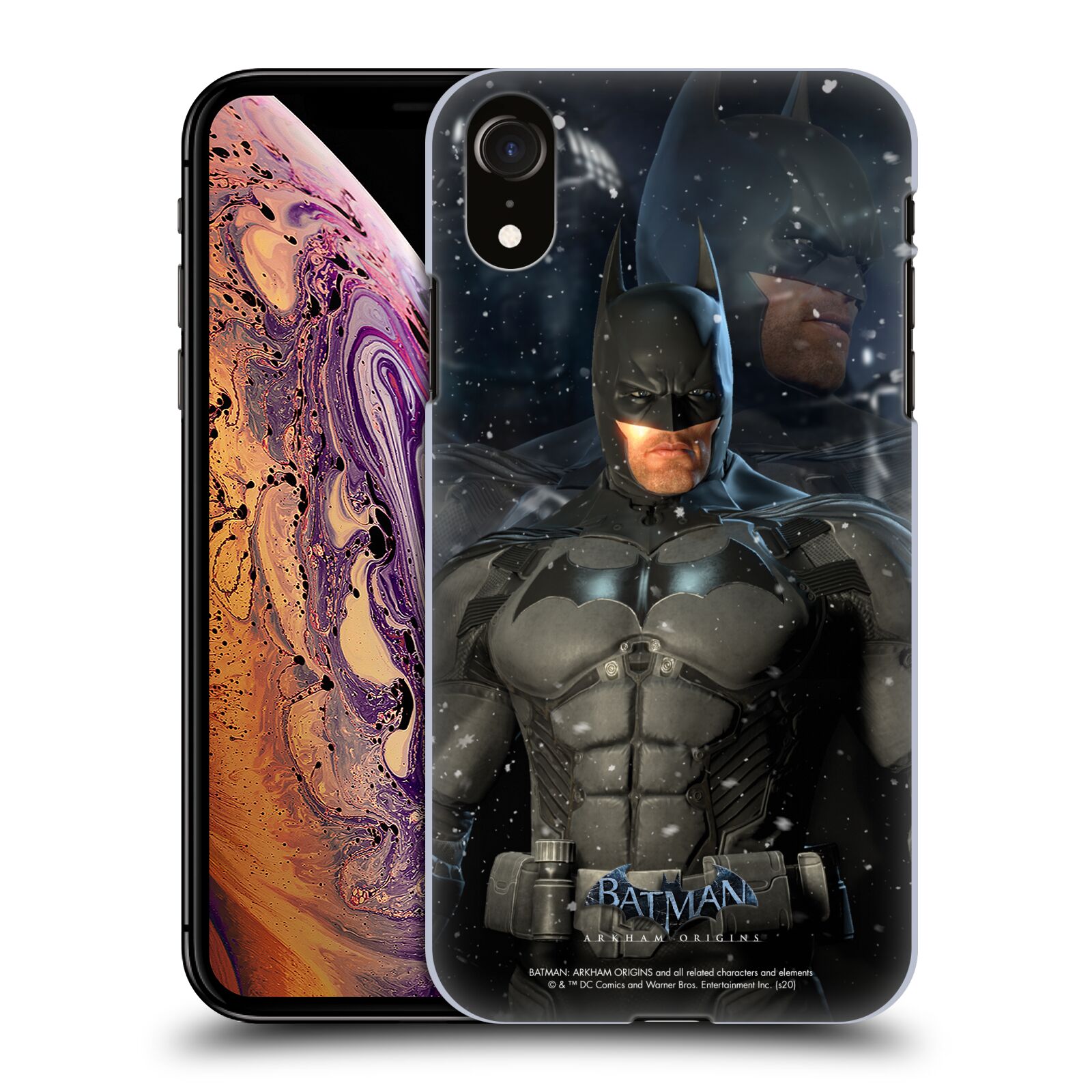 Zadní obal pro mobil Apple Iphone XR - HEAD CASE - Batman Arkham Origins - Batman