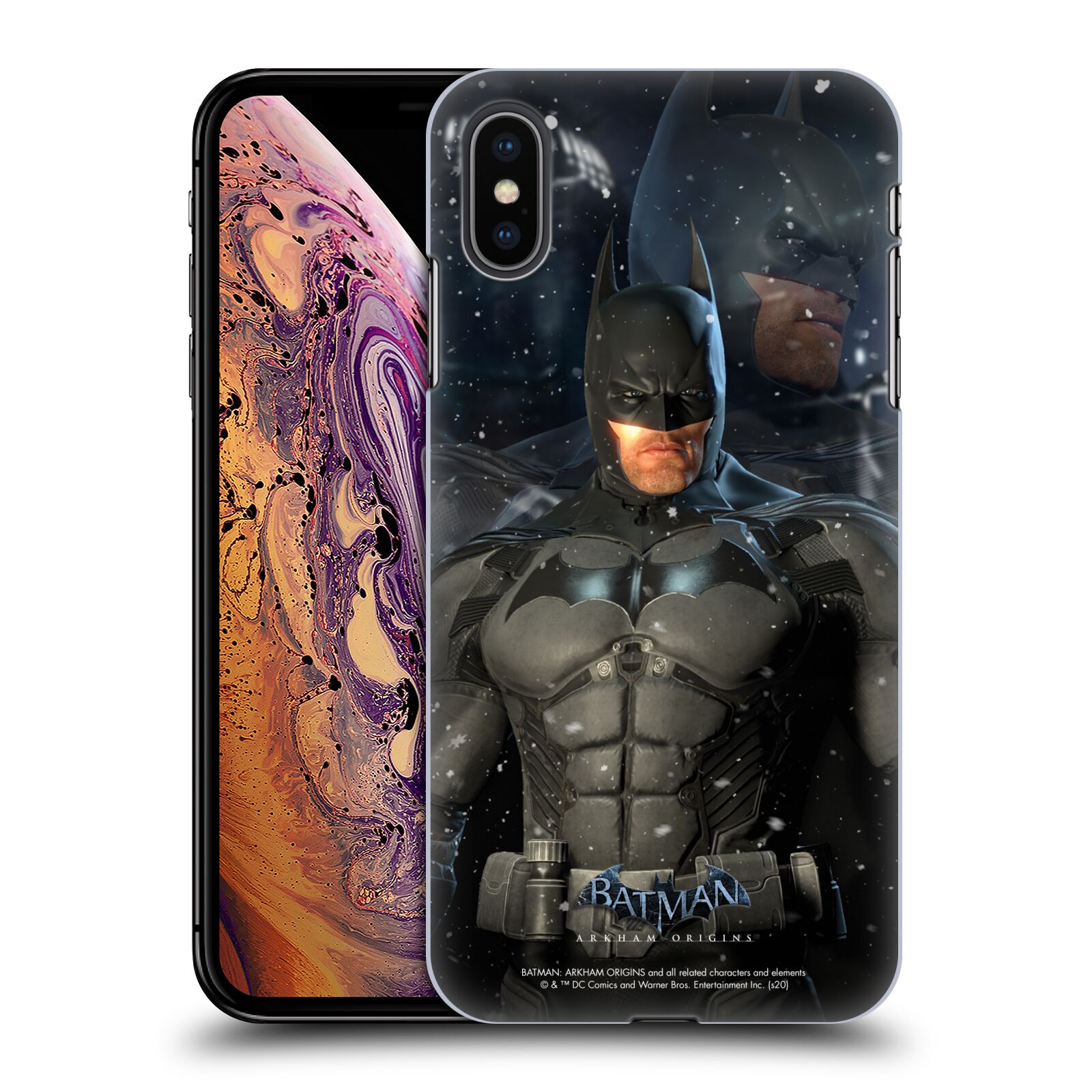 Zadní obal pro mobil Apple Iphone XS MAX - HEAD CASE - Batman Arkham Origins - Batman