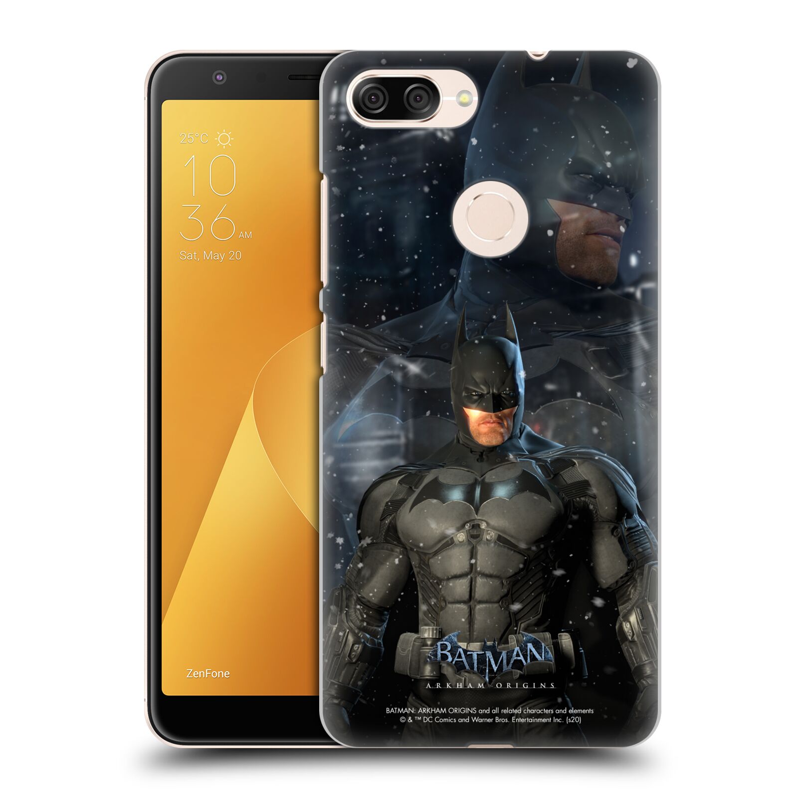 Zadní obal pro mobil Asus Zenfone Max Plus (M1) - HEAD CASE - Batman Arkham Origins - Batman
