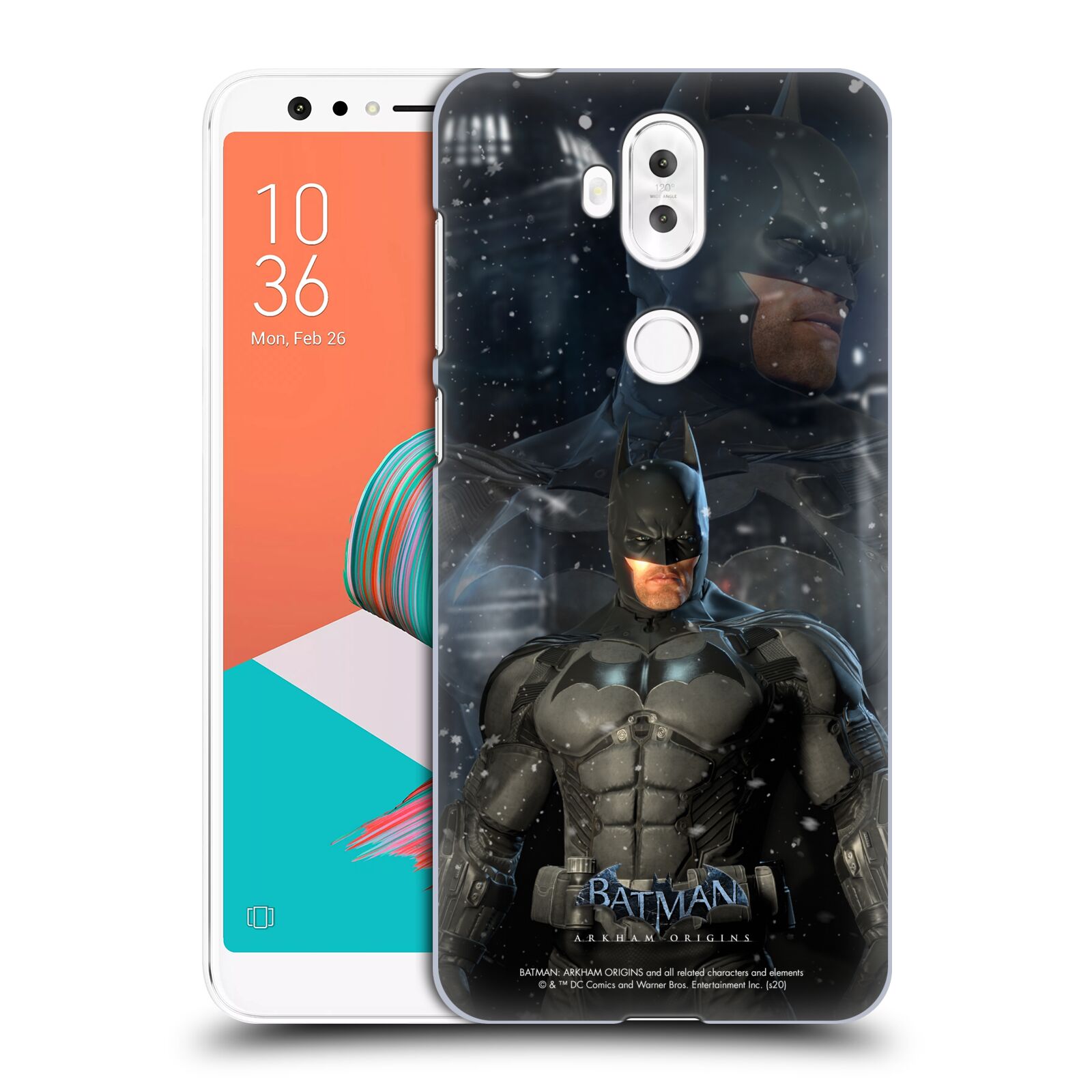 Zadní obal pro mobil Asus Zenfone 5 Lite ZC600KL - HEAD CASE - Batman Arkham Origins - Batman