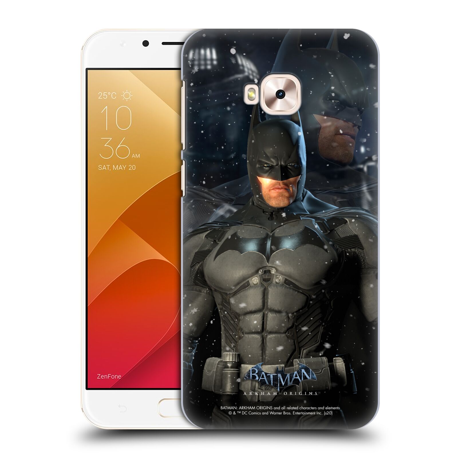 Zadní obal pro mobil Asus Zenfone 4 Selfie Pro ZD552KL - HEAD CASE - Batman Arkham Origins - Batman