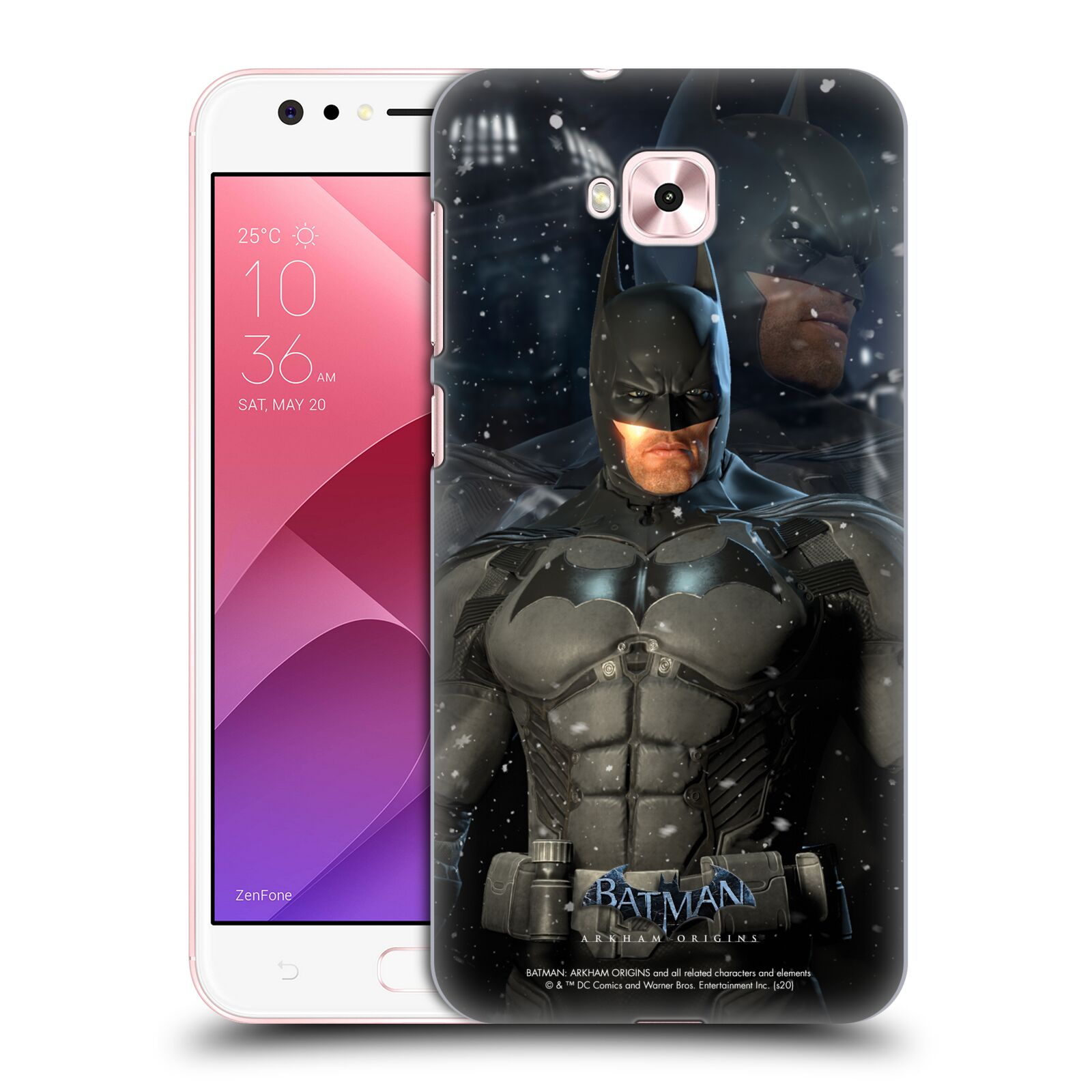Zadní obal pro mobil Asus Zenfone 4 Selfie ZD553KL - HEAD CASE - Batman Arkham Origins - Batman