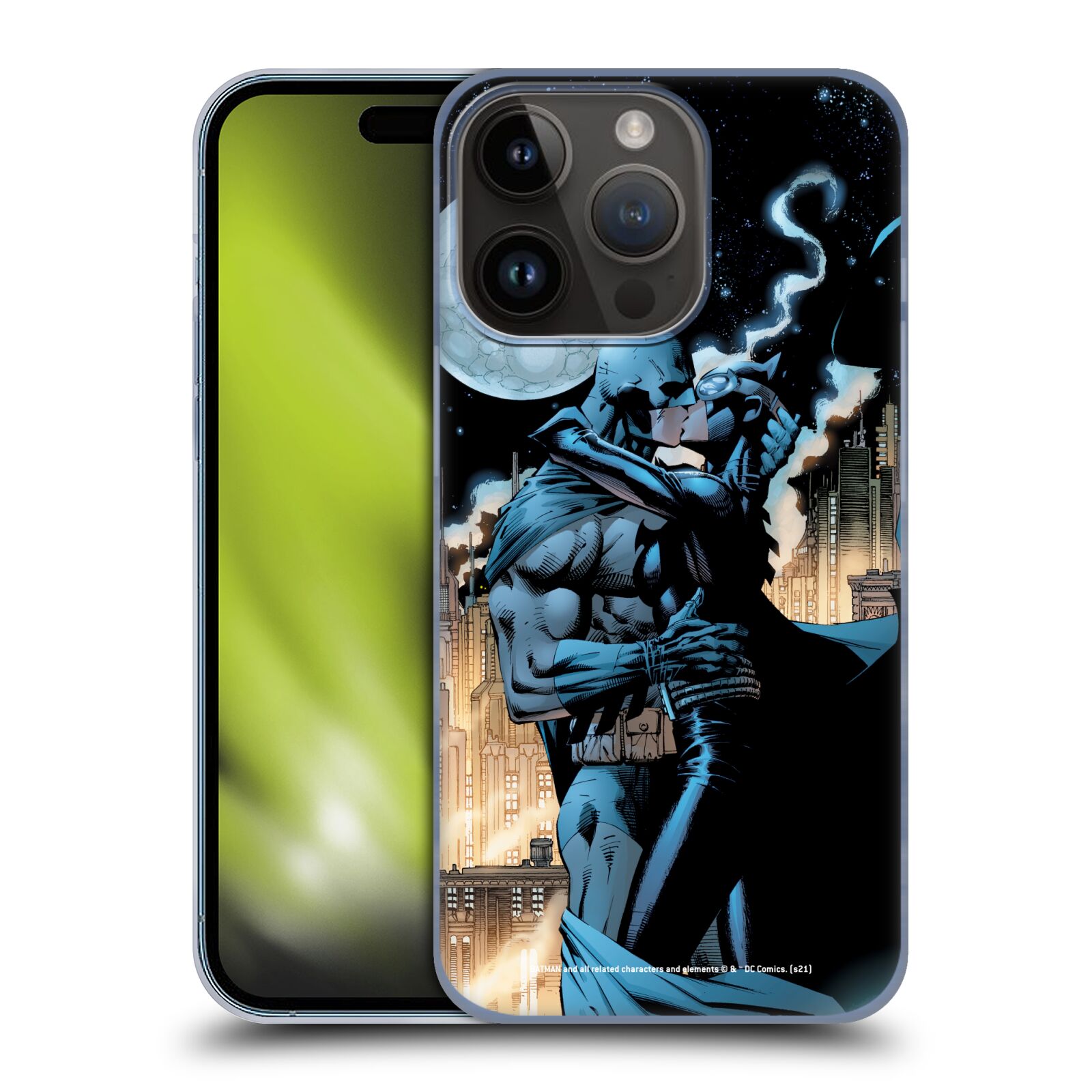 Plastový obal HEAD CASE na mobil Apple Iphone 15 Pro  - DC Komix - Batman a kočičí žena
