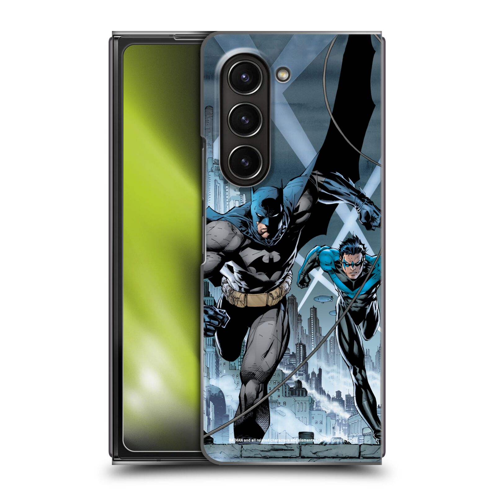 Plastový obal HEAD CASE na mobil Samsung Galaxy Z Fold 5  - DC Komix - Batman a Robin