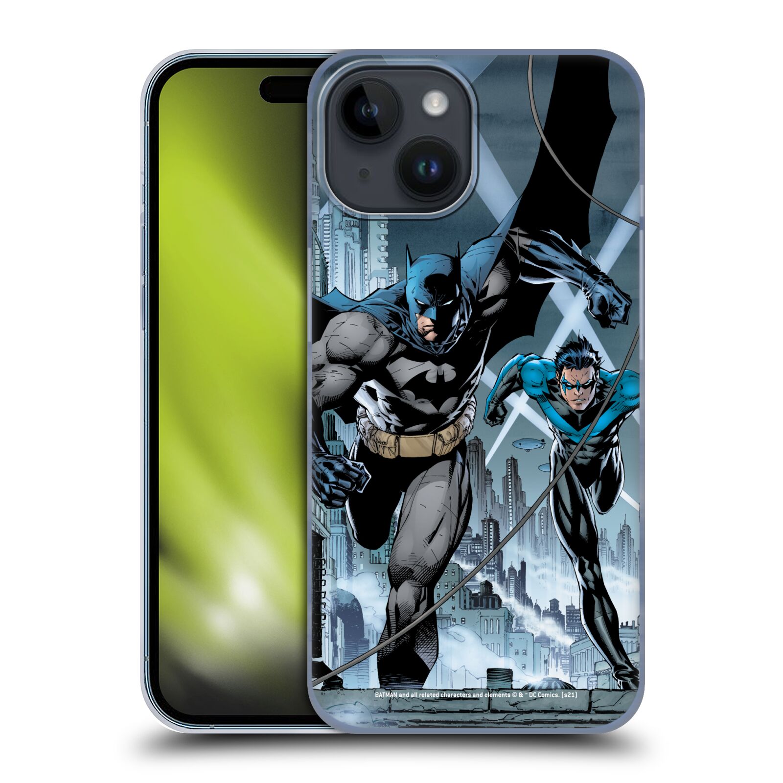 Plastový obal HEAD CASE na mobil Apple Iphone 15  - DC Komix - Batman a Robin