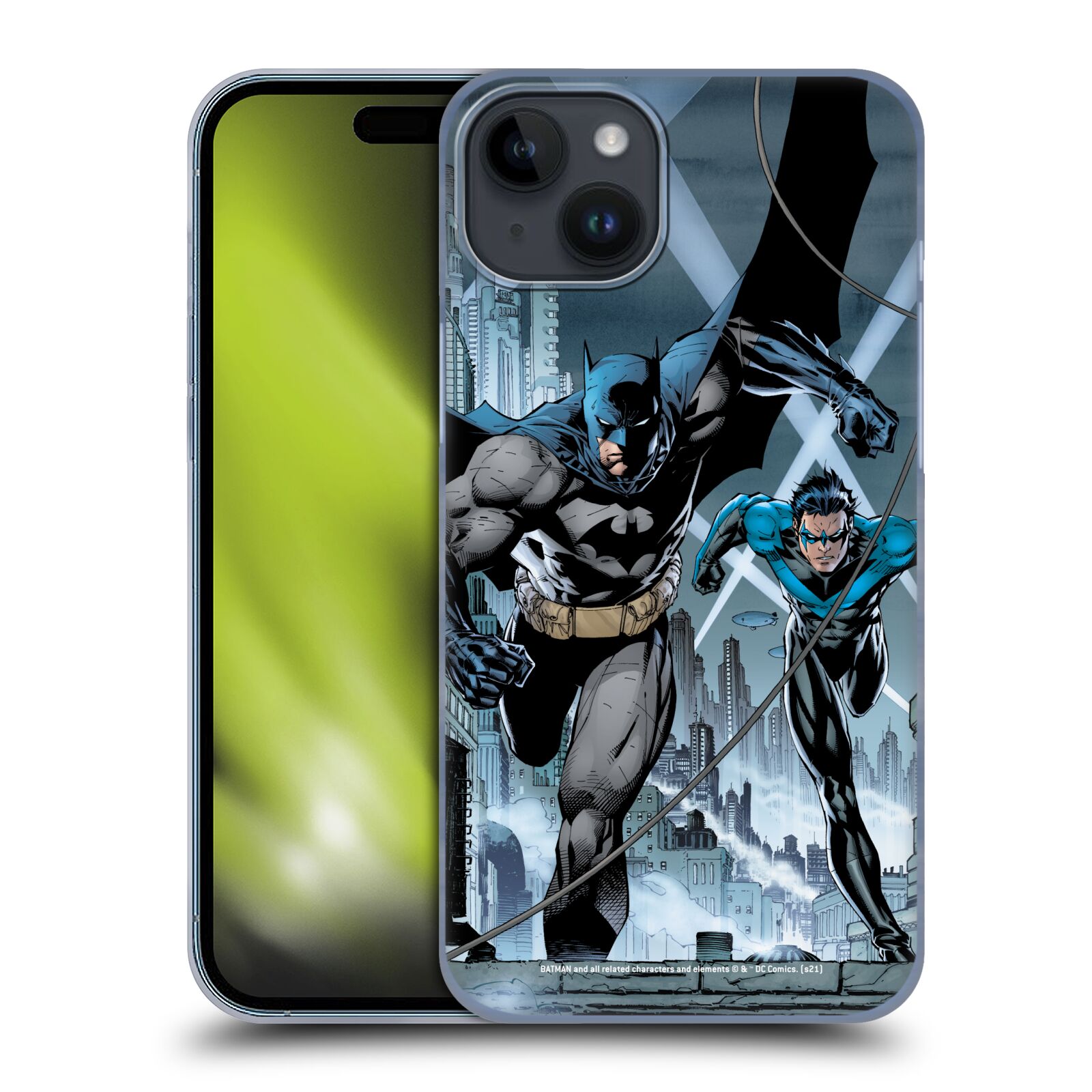 Plastový obal HEAD CASE na mobil Apple Iphone 15 PLUS  - DC Komix - Batman a Robin