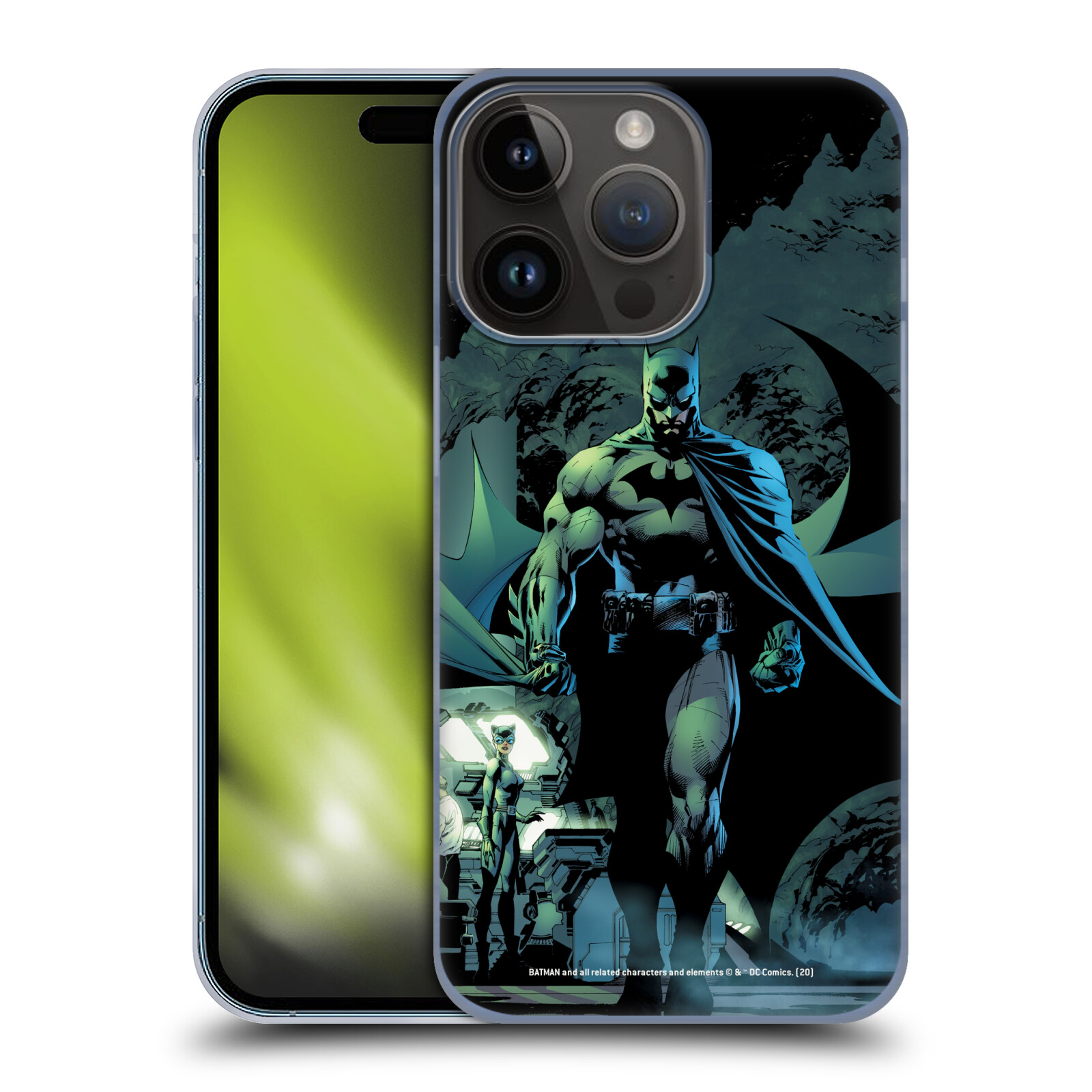Plastový obal HEAD CASE na mobil Apple Iphone 15 Pro  - DC Komix - Batman chůze