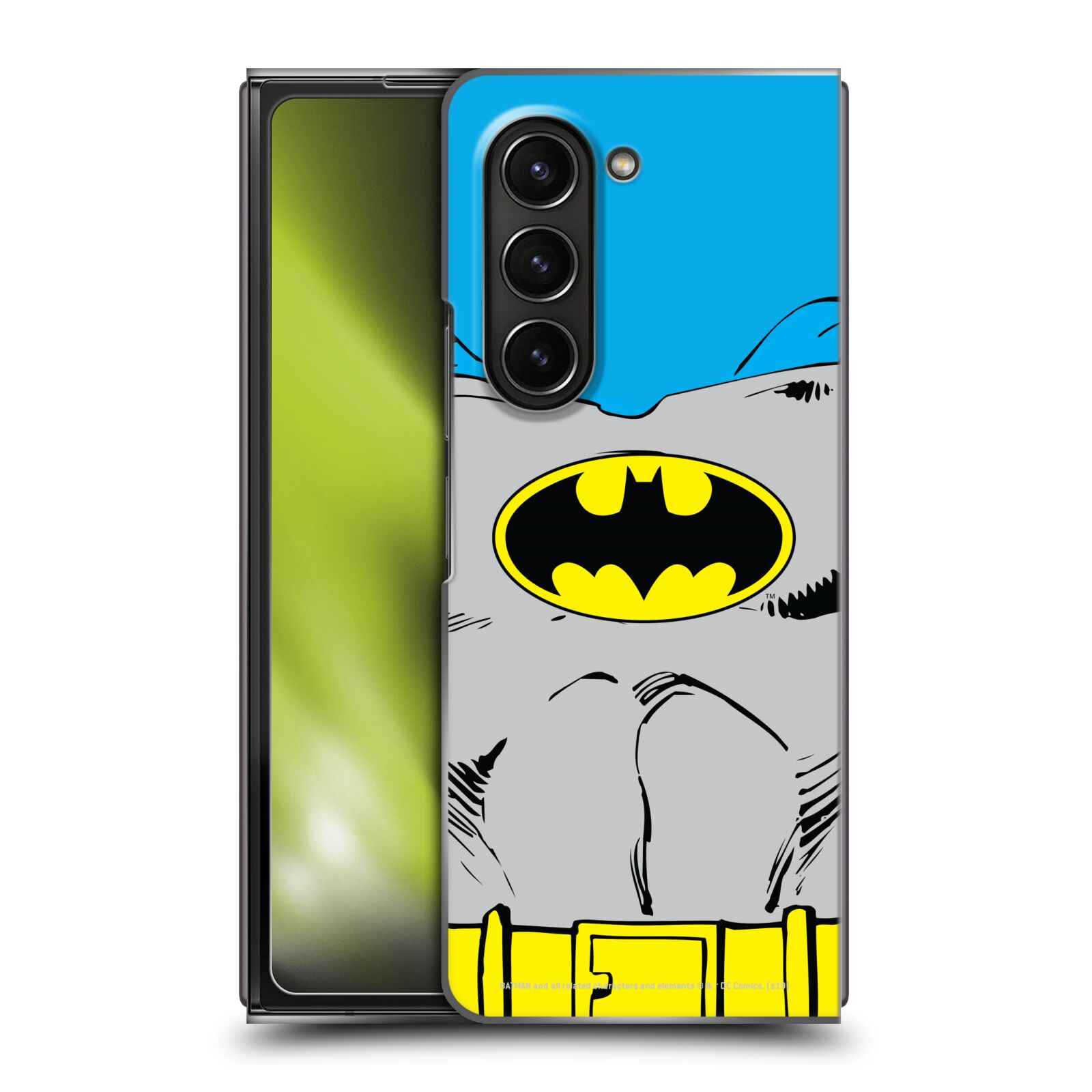 Plastový obal HEAD CASE na mobil Samsung Galaxy Z Fold 5  - DC Komix - Batman oblek