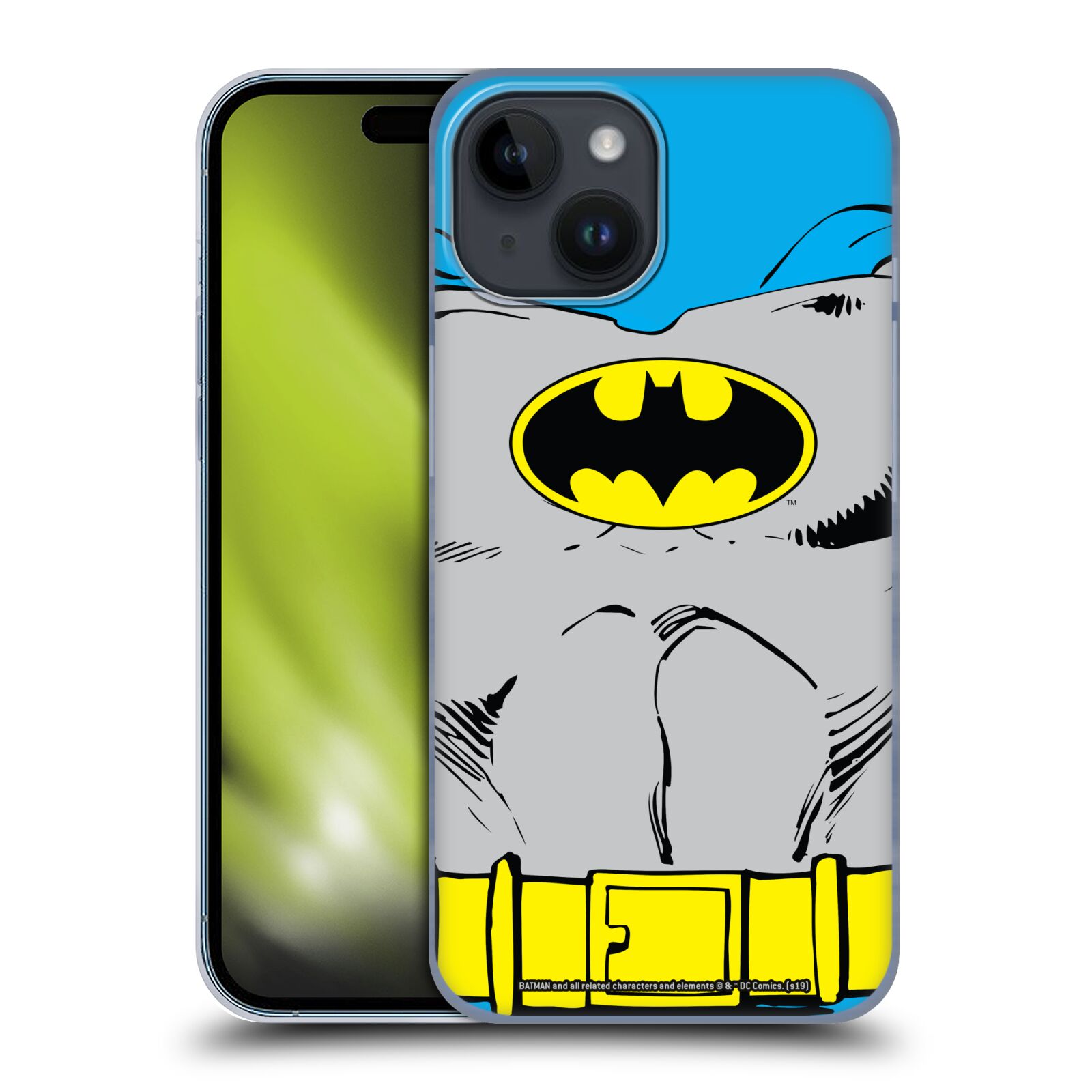 Plastový obal HEAD CASE na mobil Apple Iphone 15  - DC Komix - Batman oblek