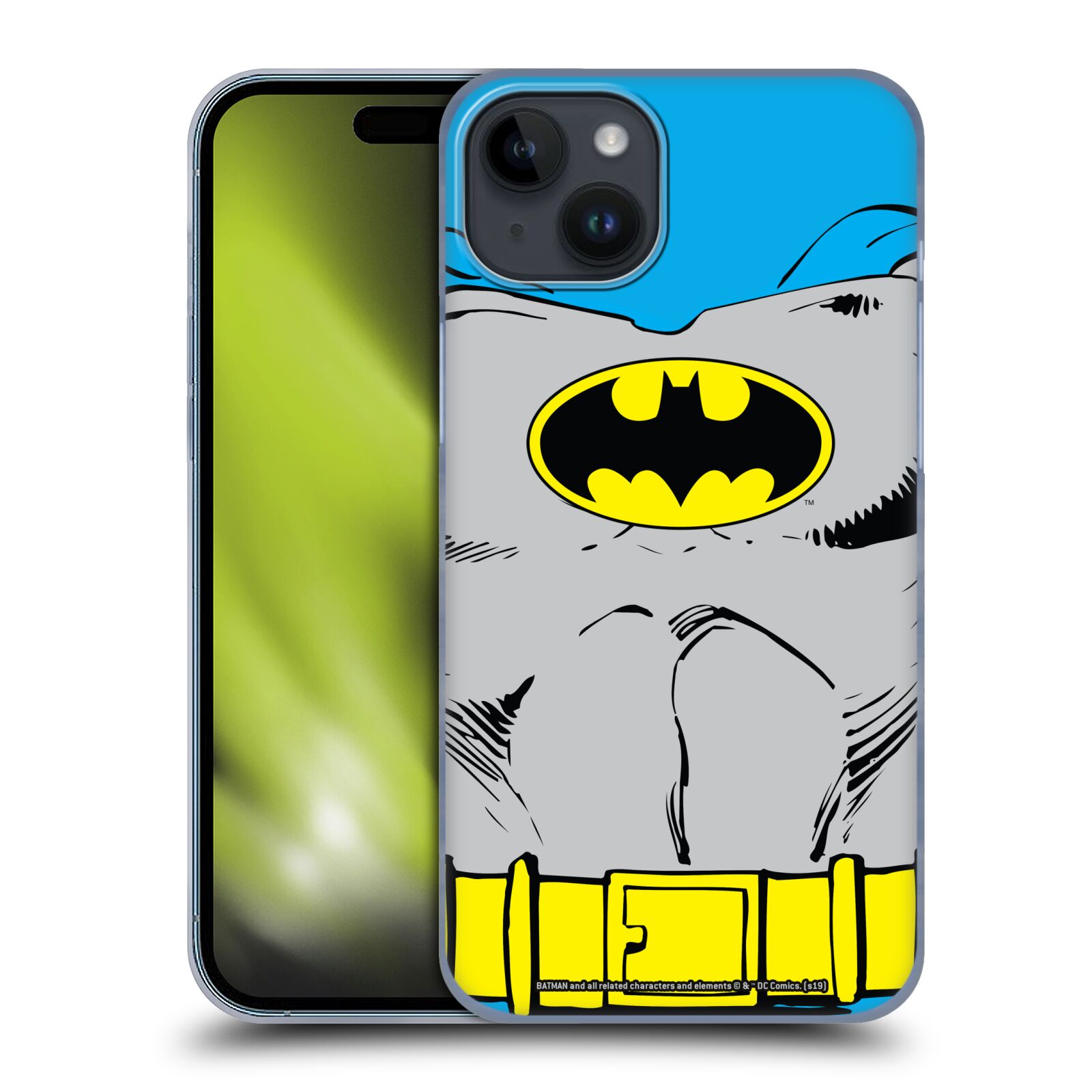 Plastový obal HEAD CASE na mobil Apple Iphone 15 PLUS  - DC Komix - Batman oblek