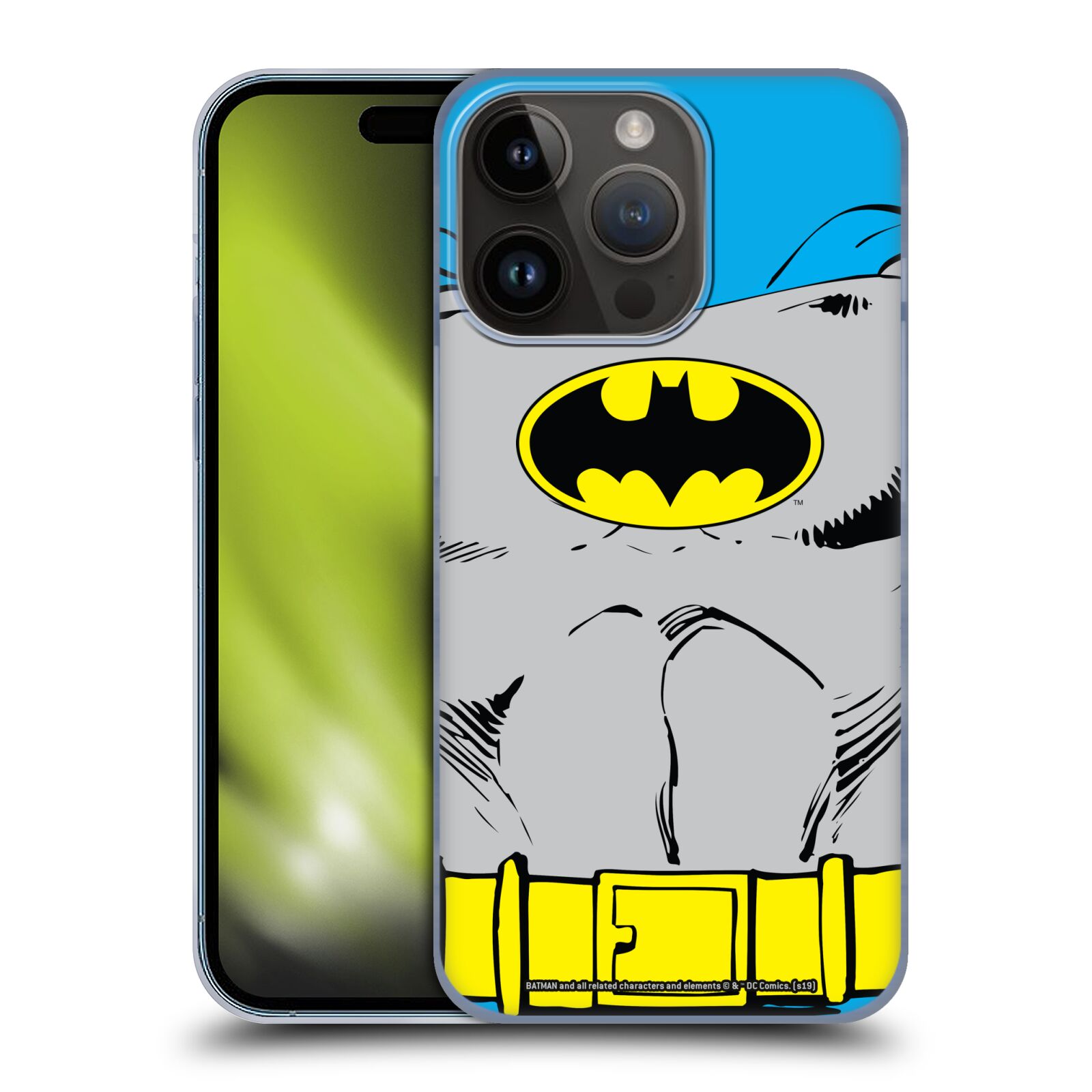 Plastový obal HEAD CASE na mobil Apple Iphone 15 Pro  - DC Komix - Batman oblek