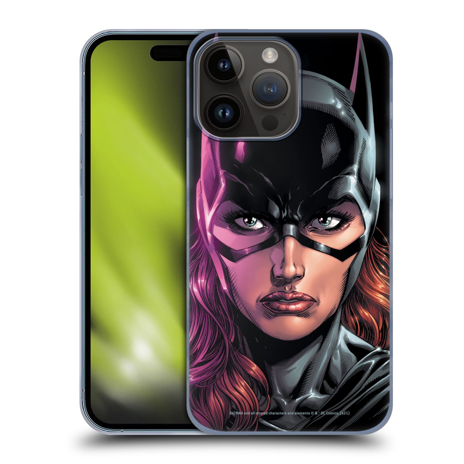 Plastový obal HEAD CASE na mobil Apple Iphone 15 PRO MAX  - DC Komix - Batman tvář
